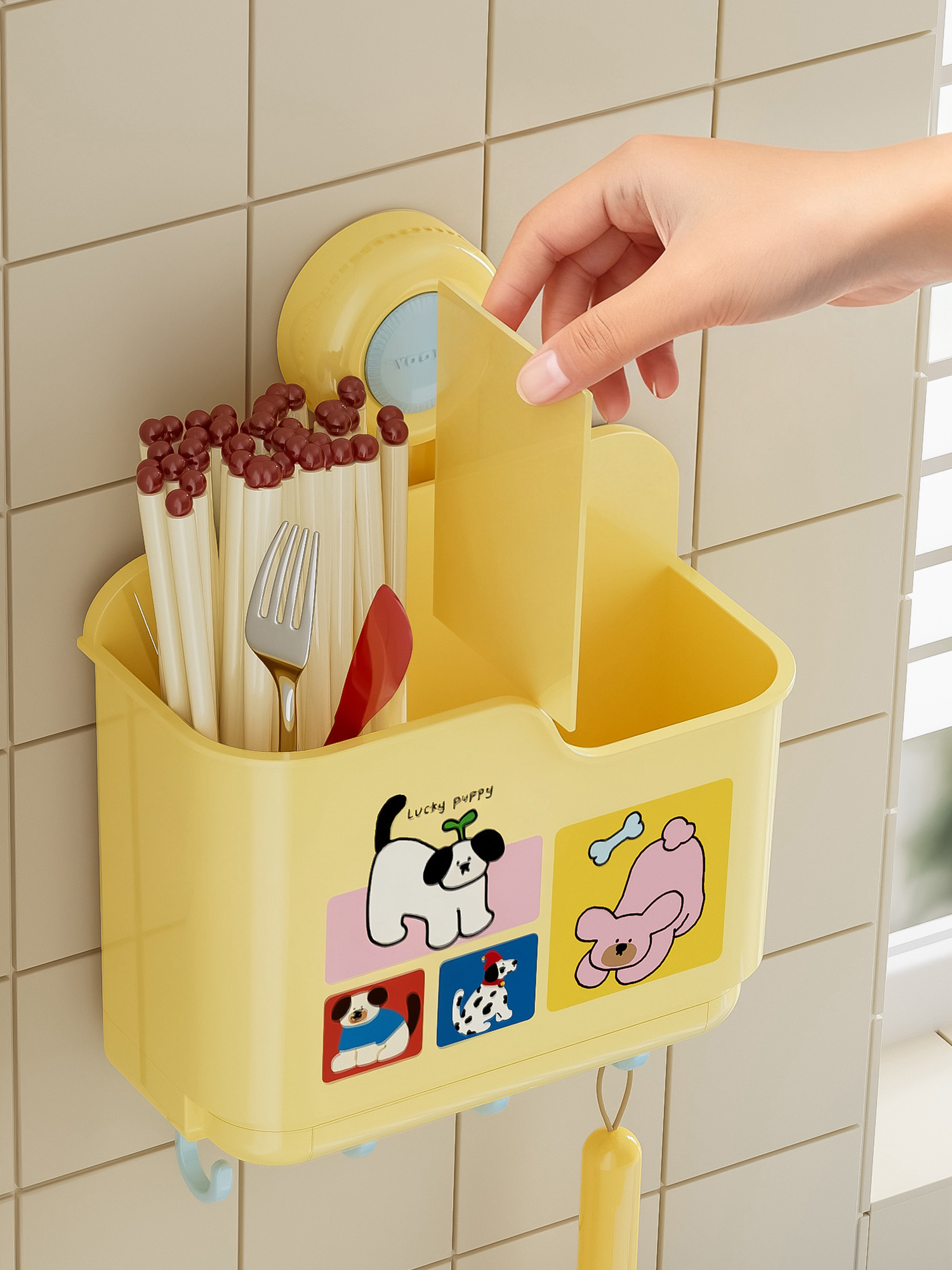 Chopsticks bucket，Receive，dopamine，improve air circulation，kitchen，