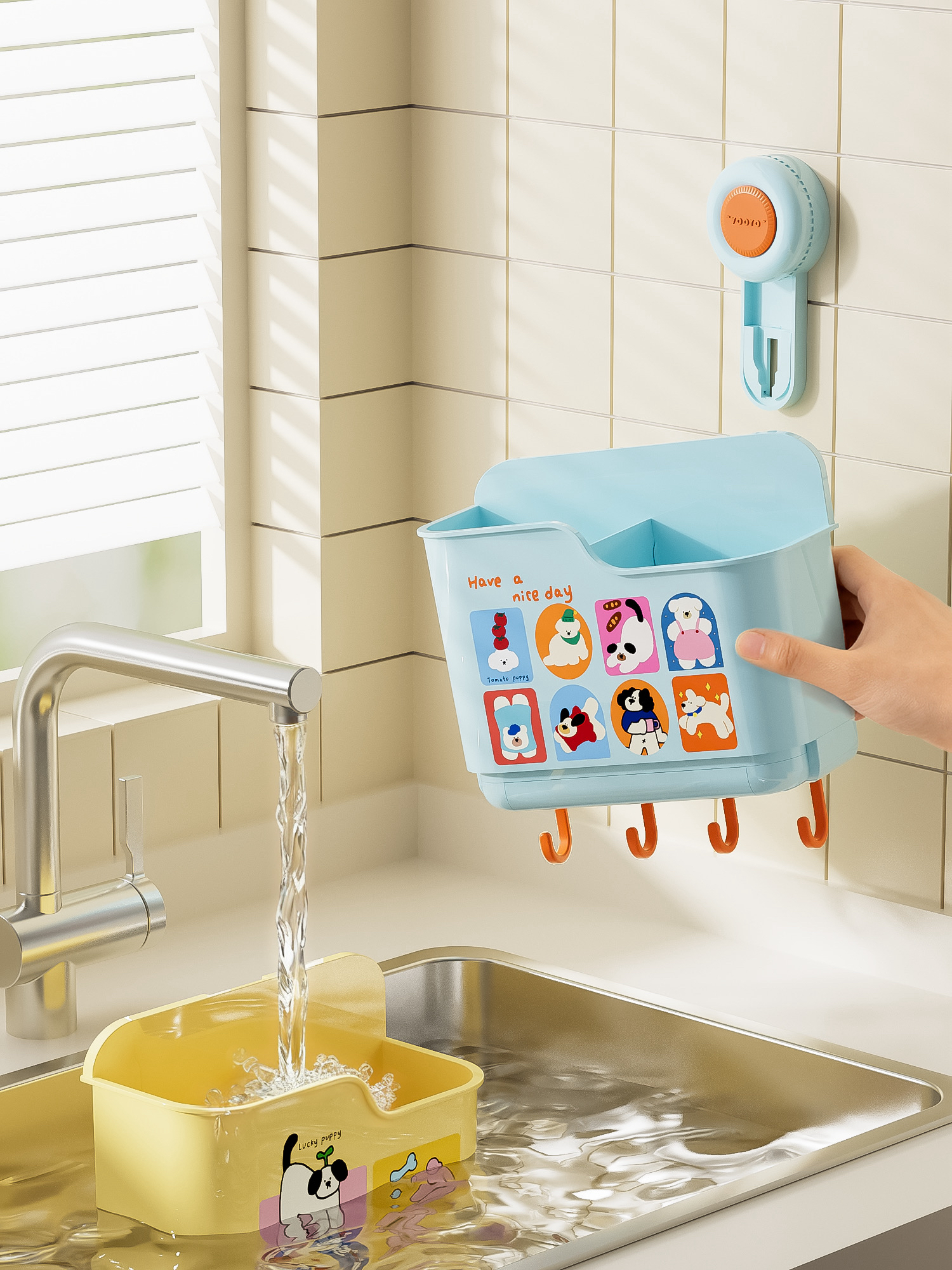 Chopsticks bucket，Receive，dopamine，improve air circulation，kitchen，