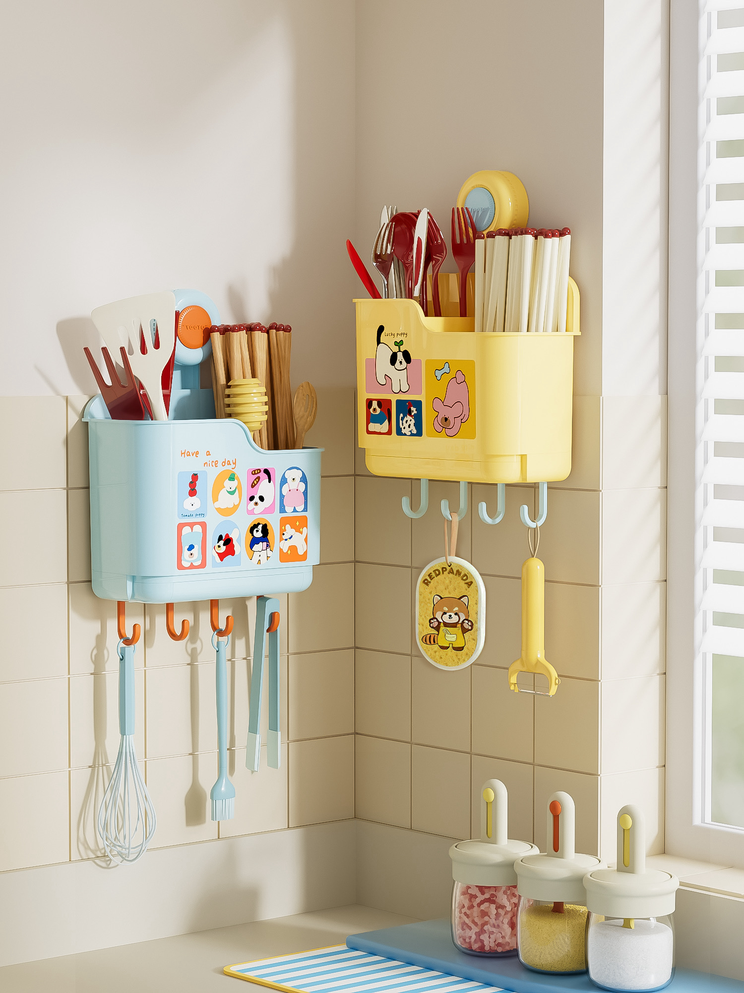 Chopsticks bucket，Receive，dopamine，improve air circulation，kitchen，