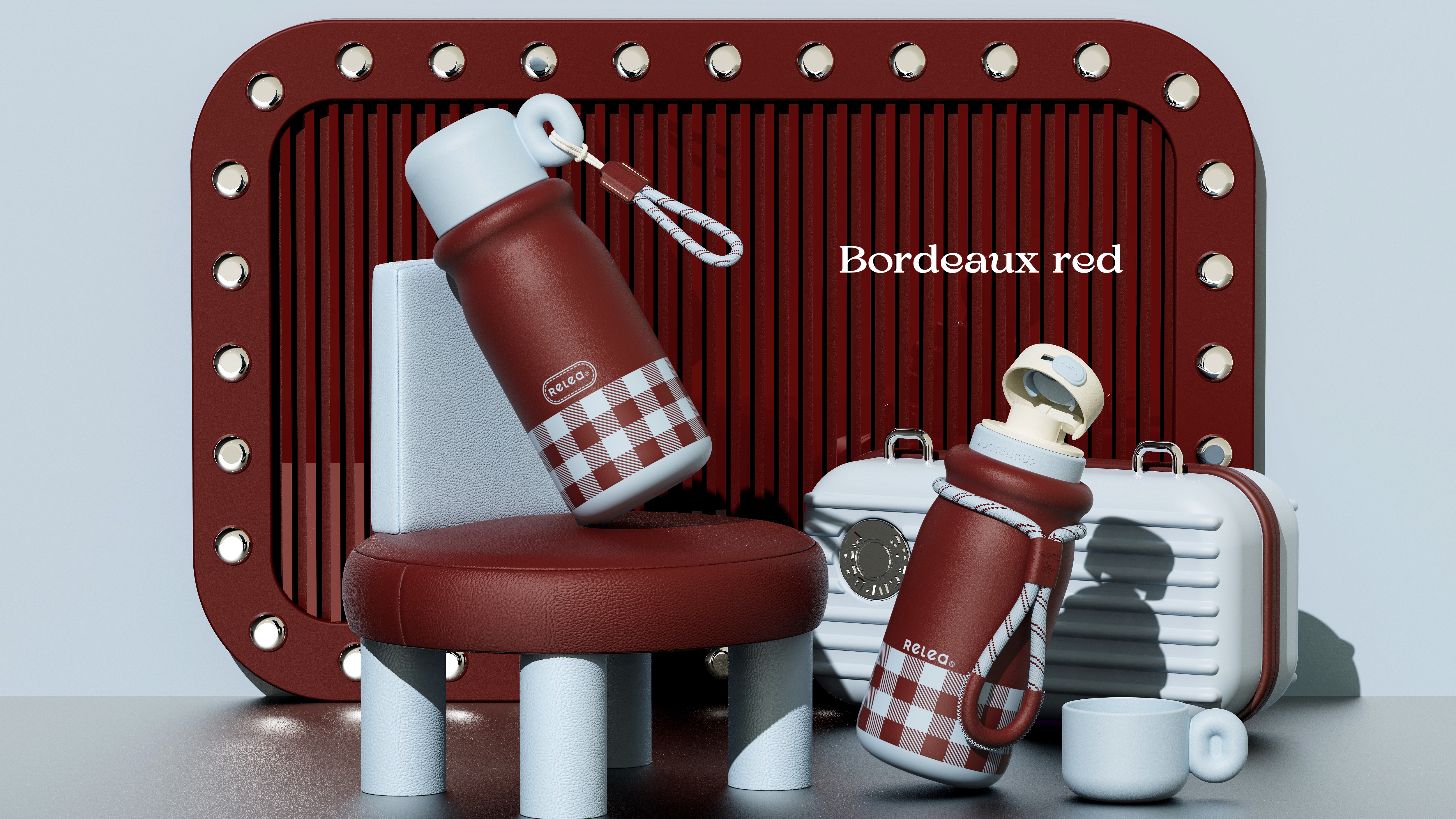 Water cup，Daily Necessities，product，Render，Utensils，