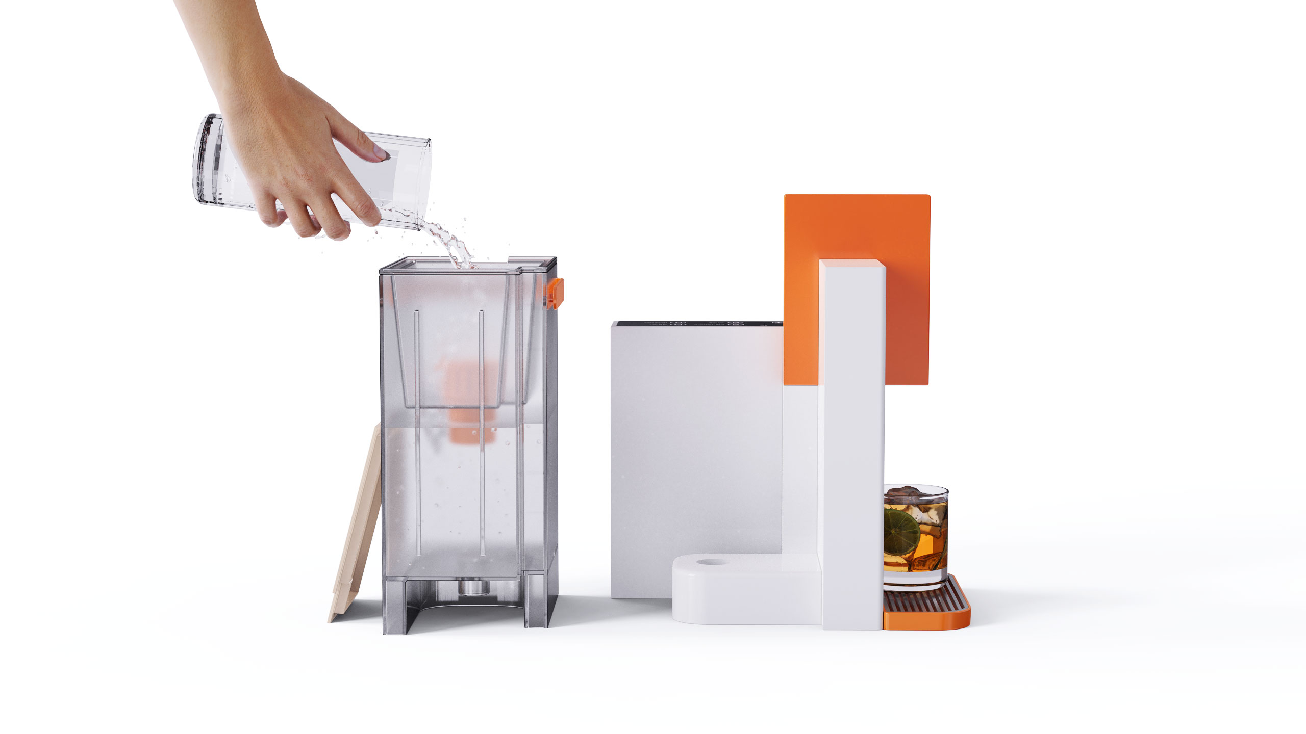 Water dispenser, small appliances, water dispenser, tea bar machine, kettle,，