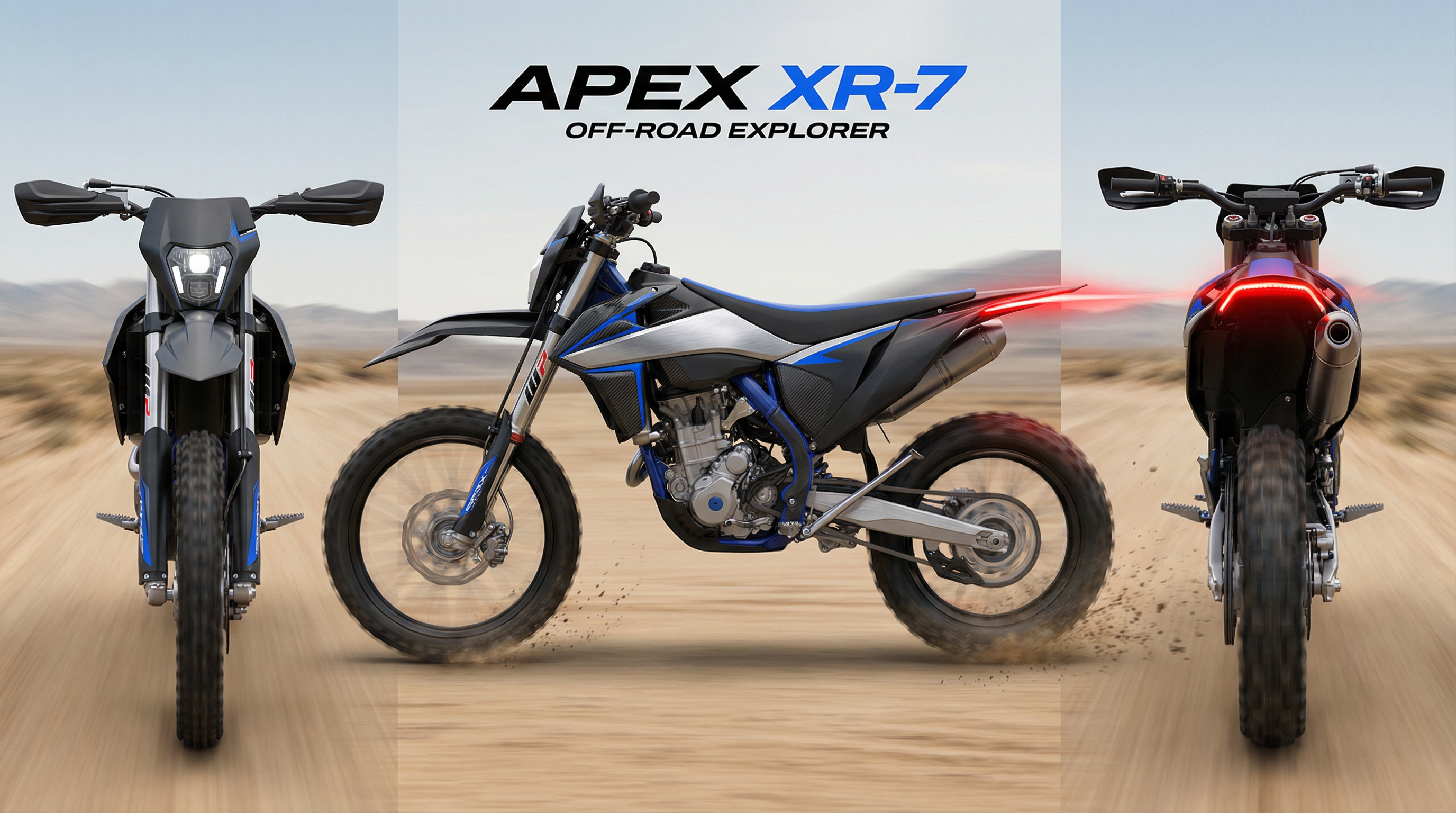 Cross-country motorcycle，