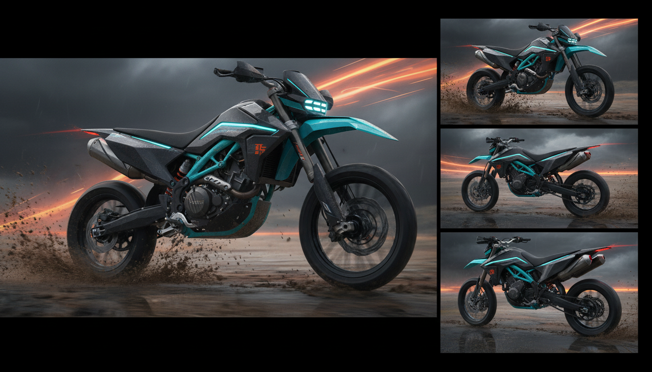 Cross-country motorcycle，