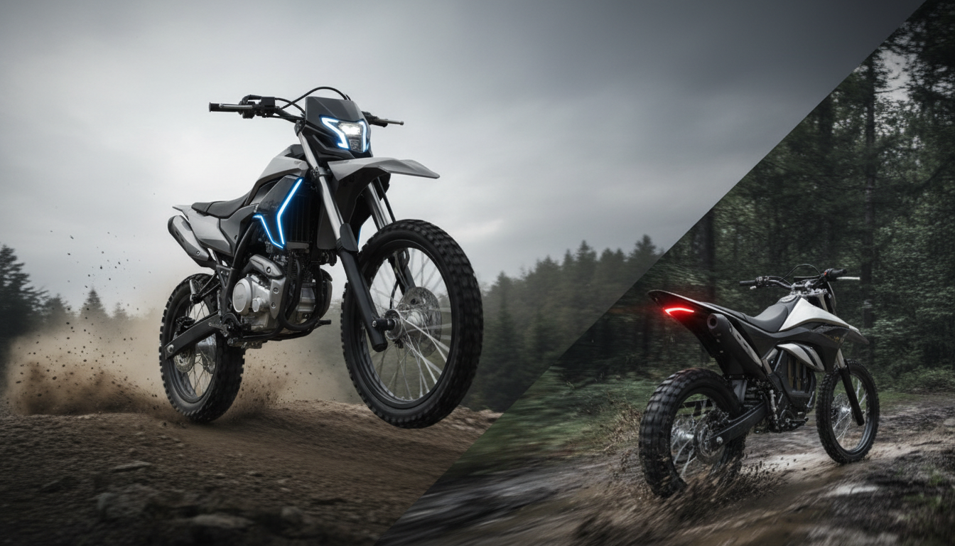 Cross-country motorcycle，