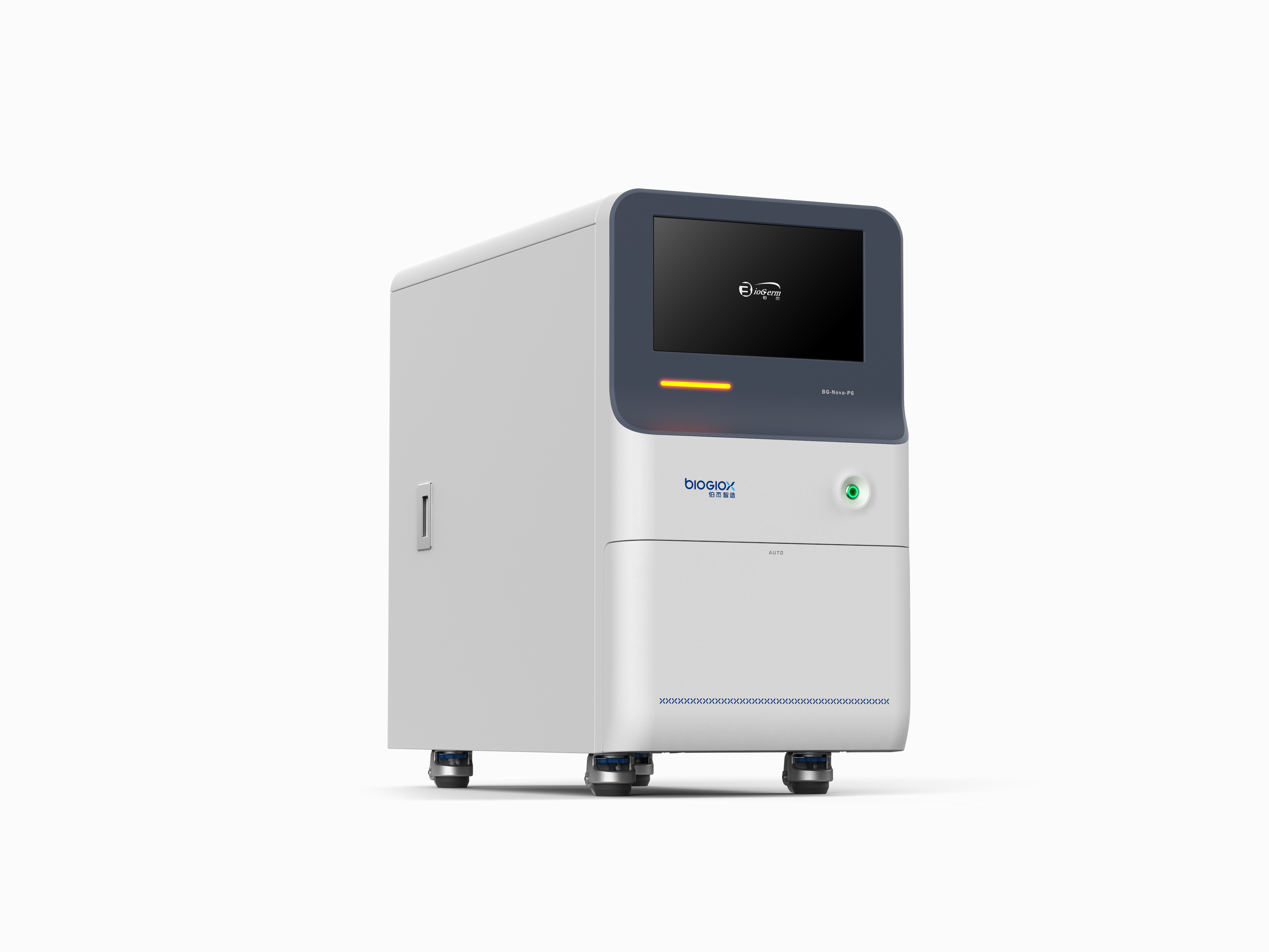 Automatic nucleic acid detection analyzer，In vitro diagnostic equipment，Medical product design，Gravity design，