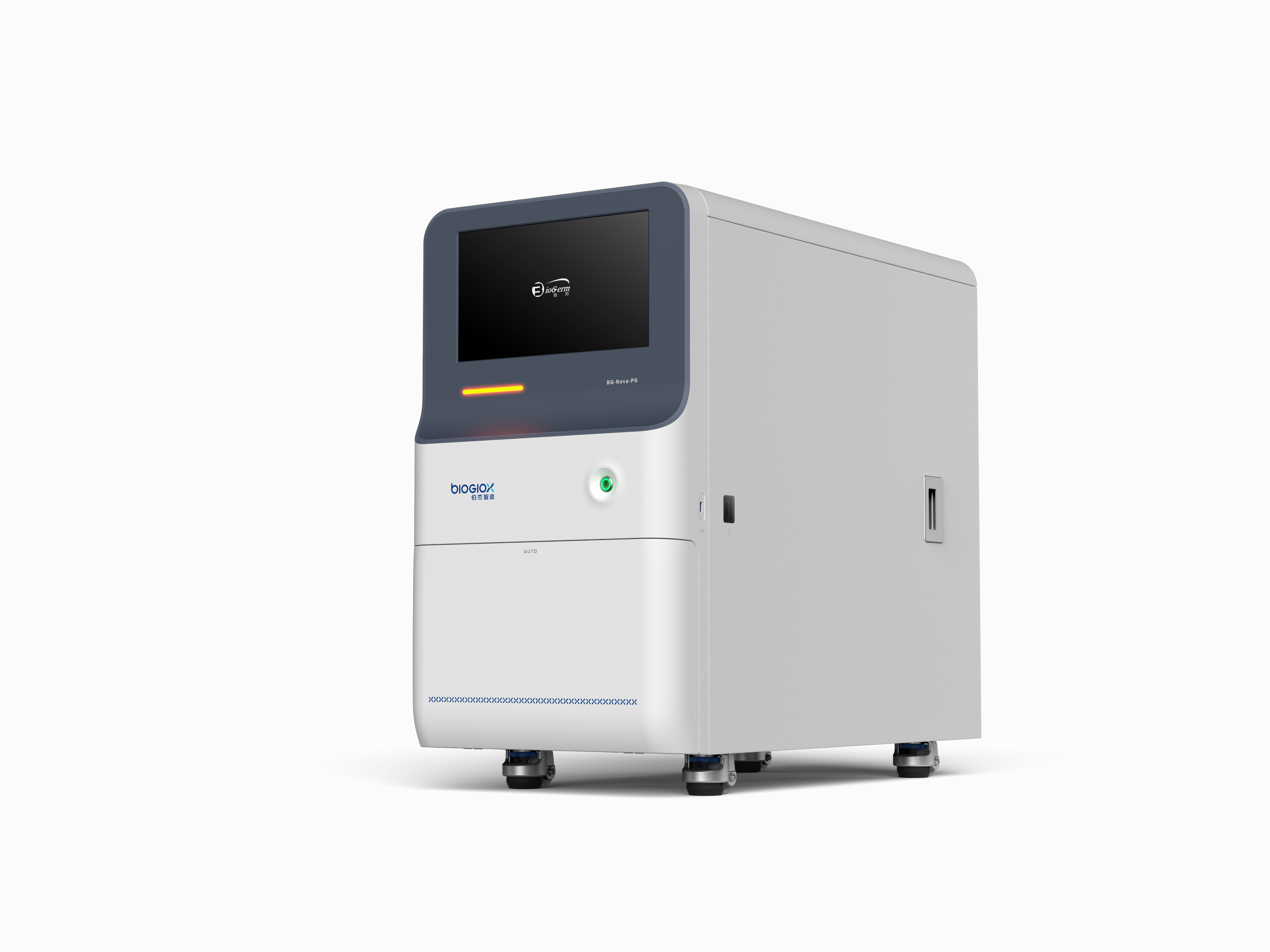 Automatic nucleic acid detection analyzer，In vitro diagnostic equipment，Medical product design，Gravity design，