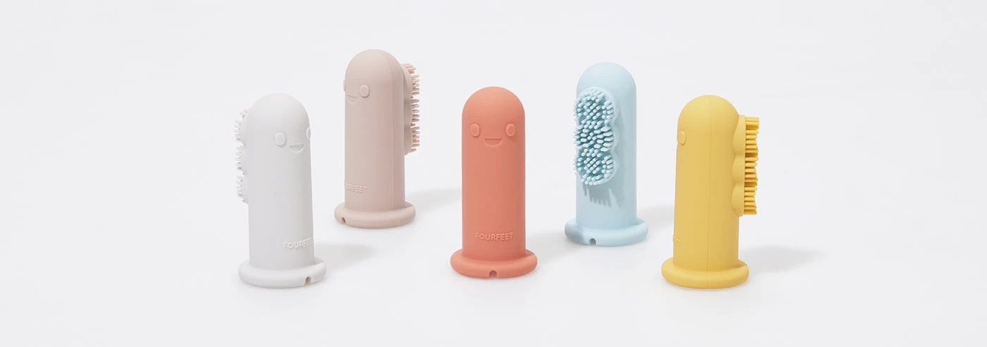 Finger toothbrush，Baby Oral Care，Toy，Dino Finger，