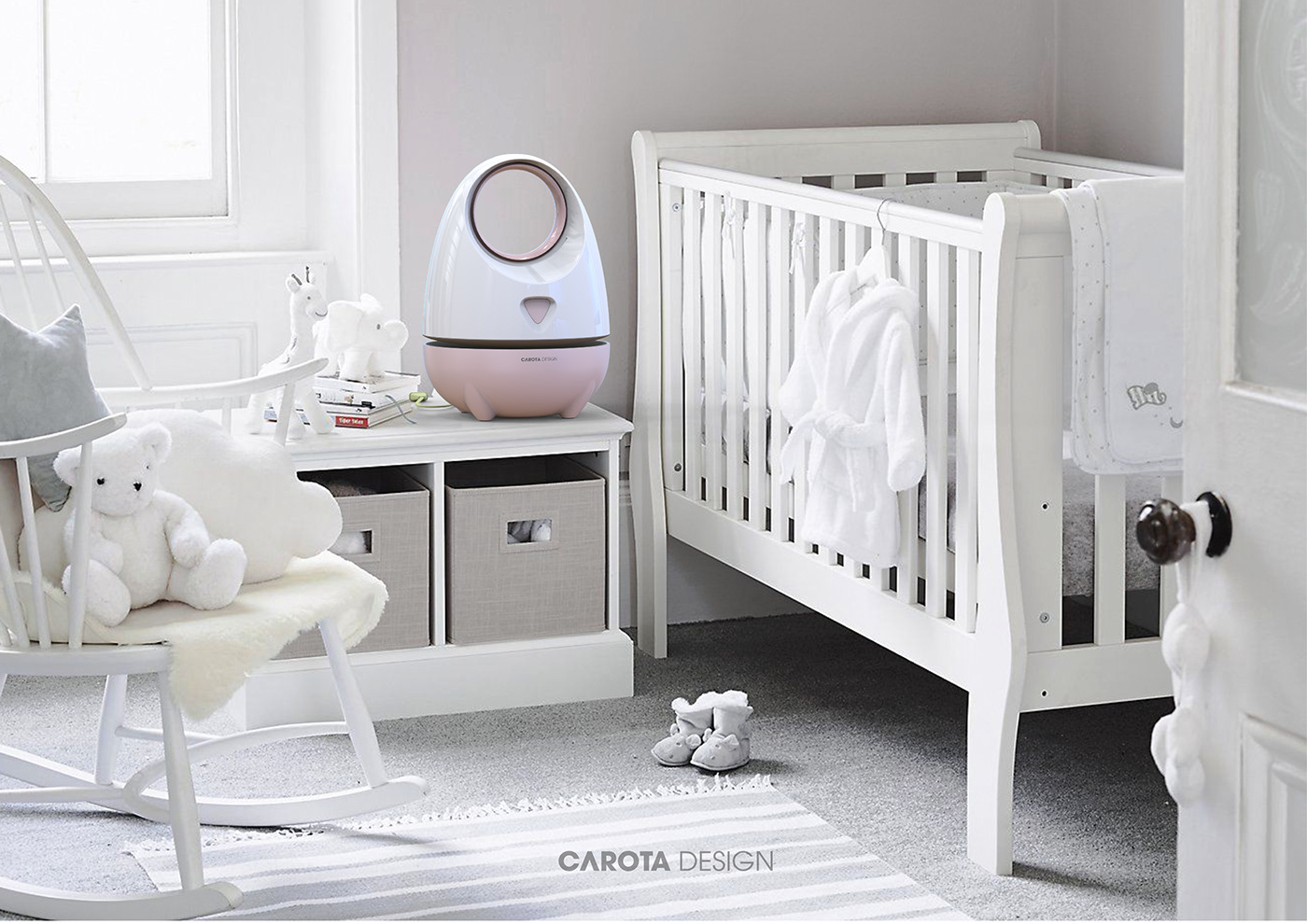 concept，air cleaner，CAT FAN，