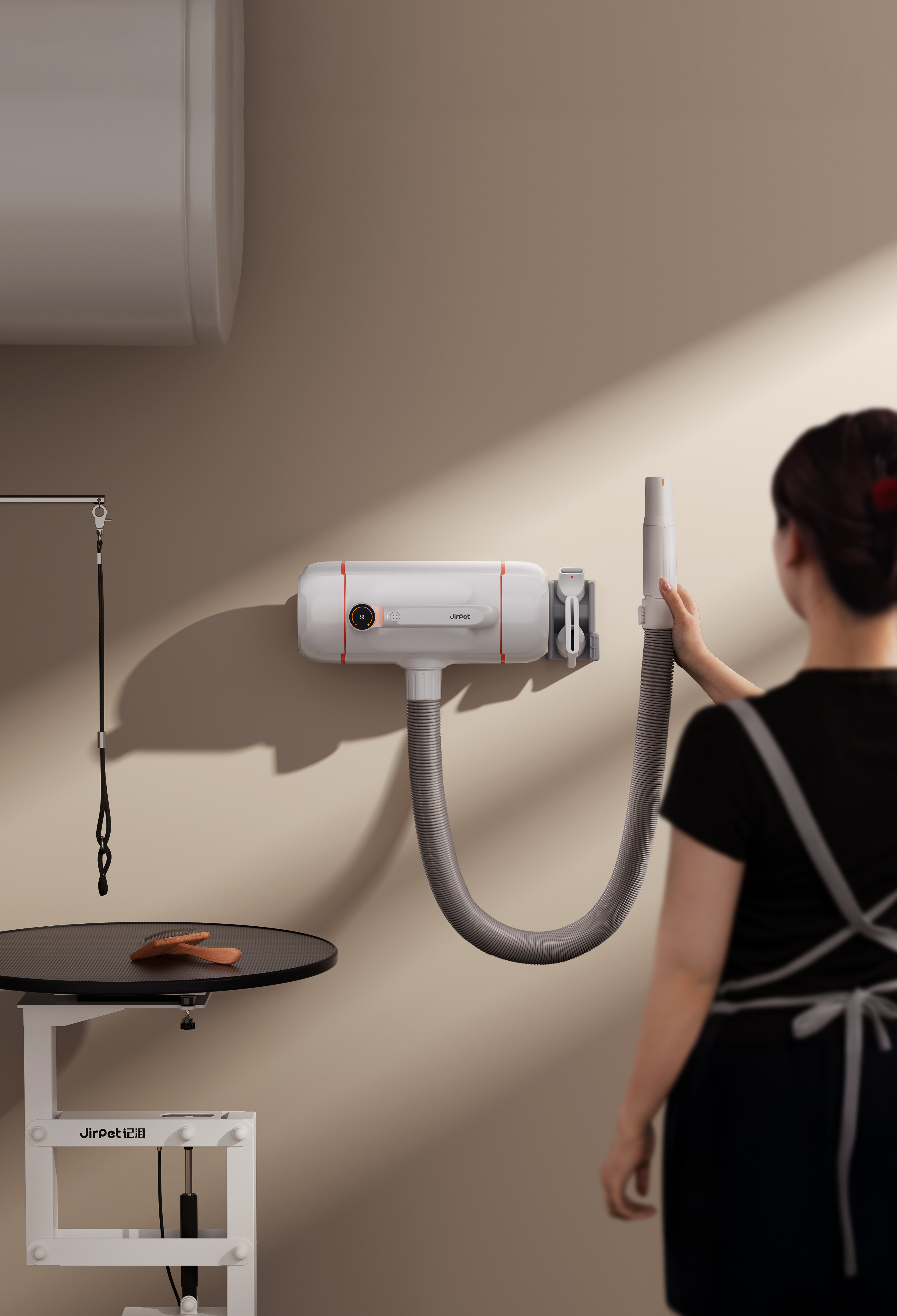 dry，equipment，Pets，Water blower，Double motor，