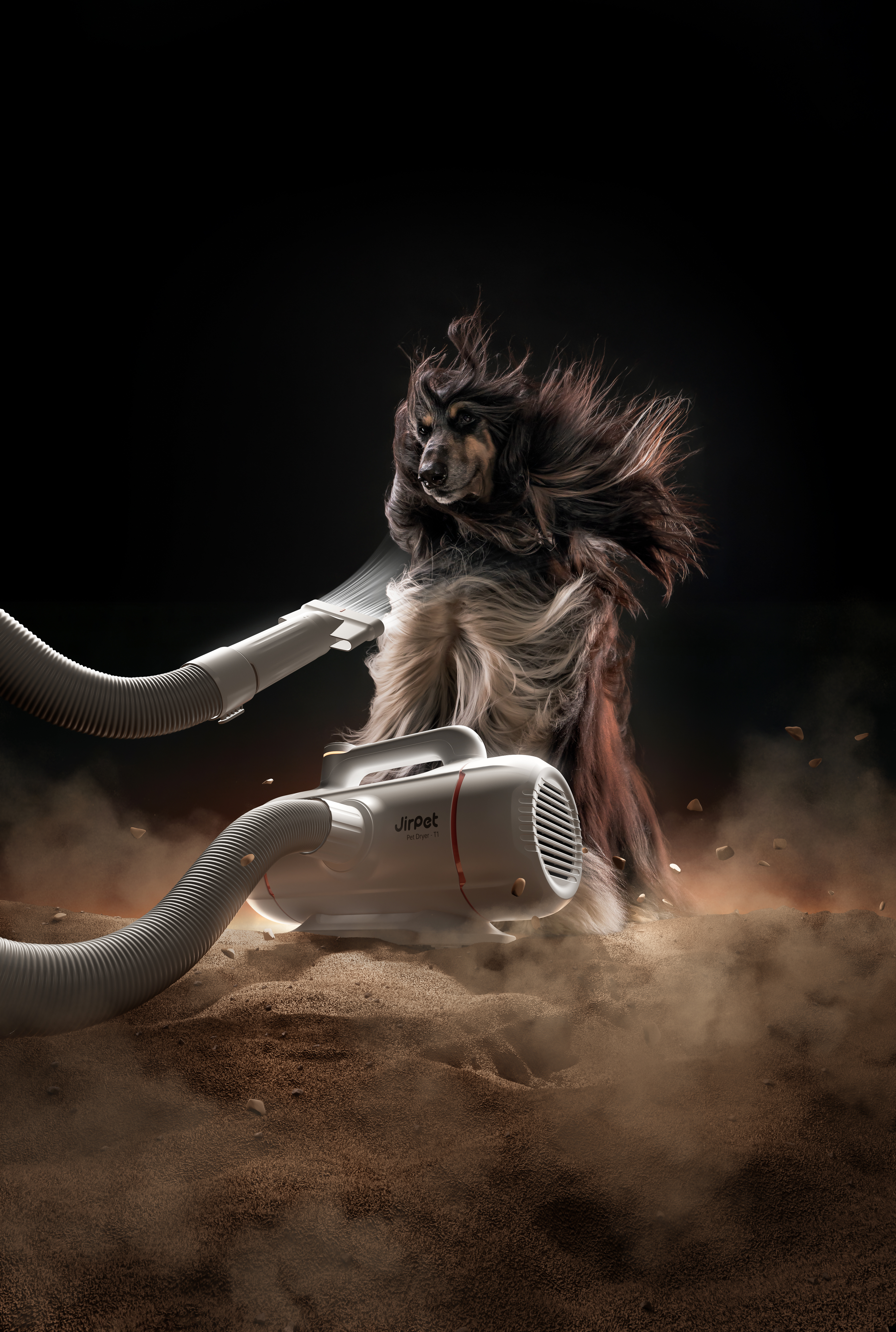 dry，equipment，Pets，Water blower，Double motor，