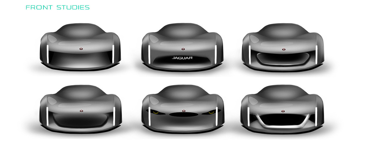 Jaguar，concept，industrial design，Automobile design，sketch，