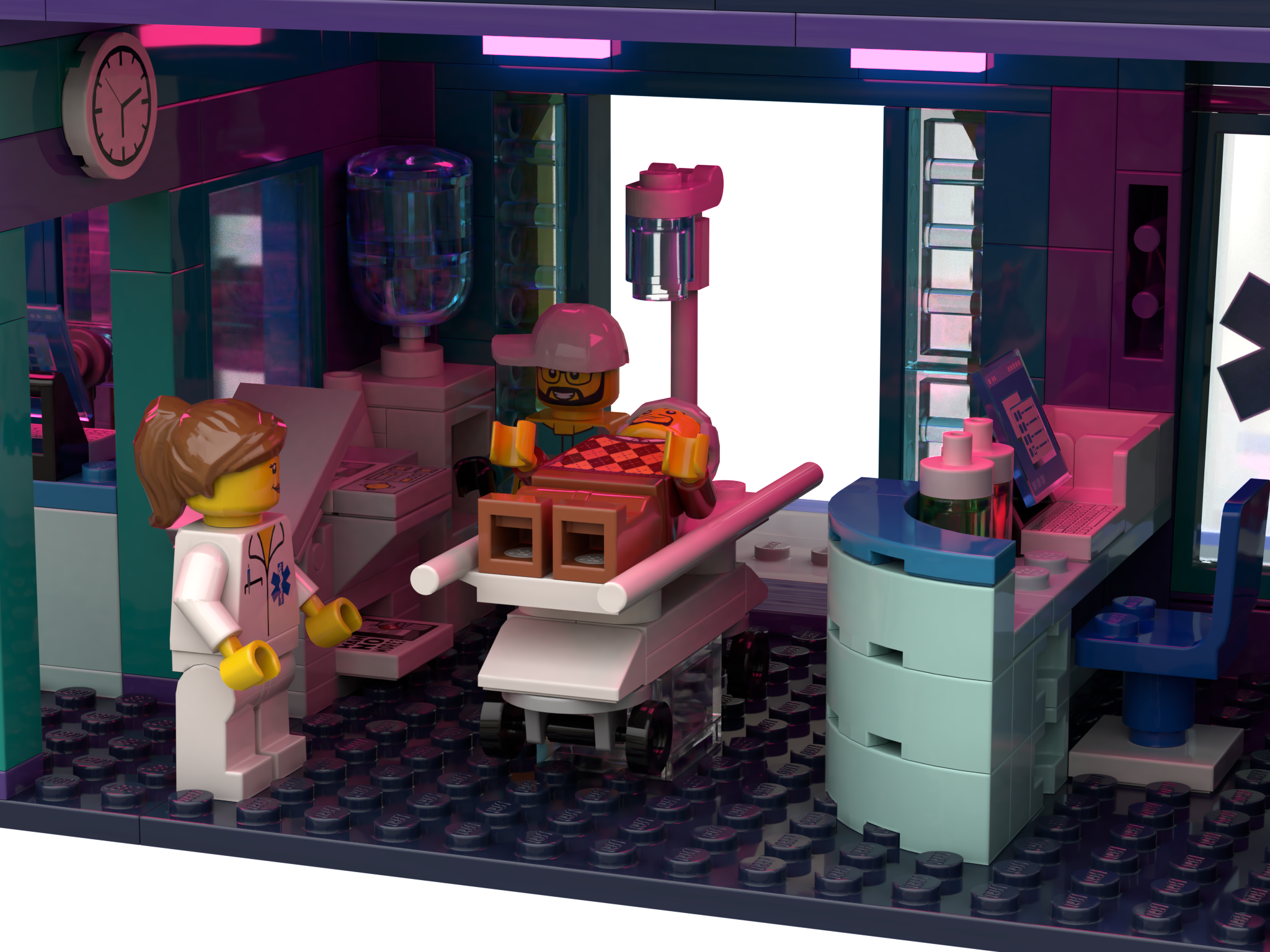 lego，Toy design，Cyberpunk，