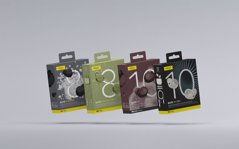 packing，Brand promotion，industrial design，Jabra- Elite Series，