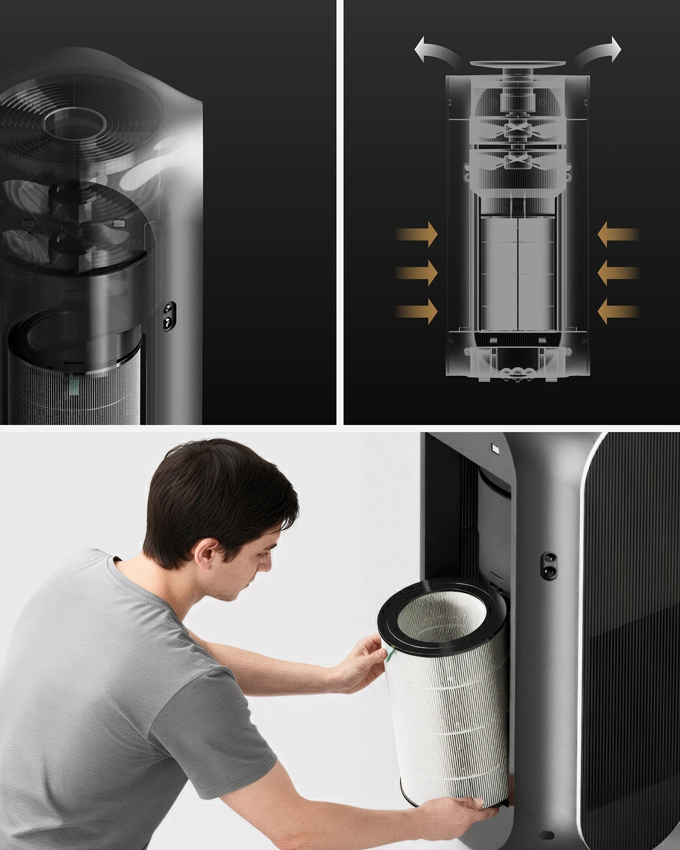 MYTH，New air purification system，Household Electric Appliances，product design，