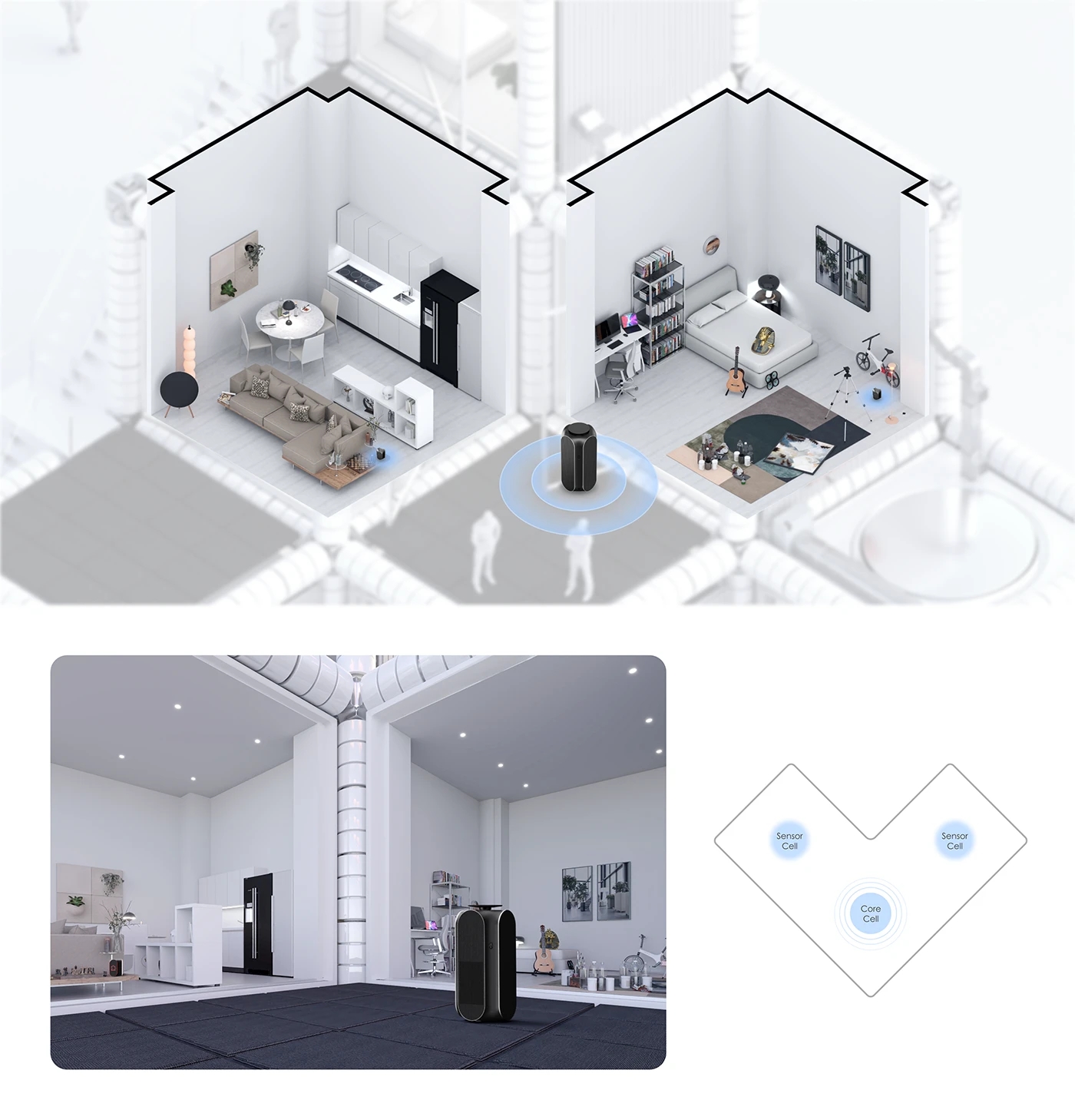 MYTH，New air purification system，Household Electric Appliances，product design，