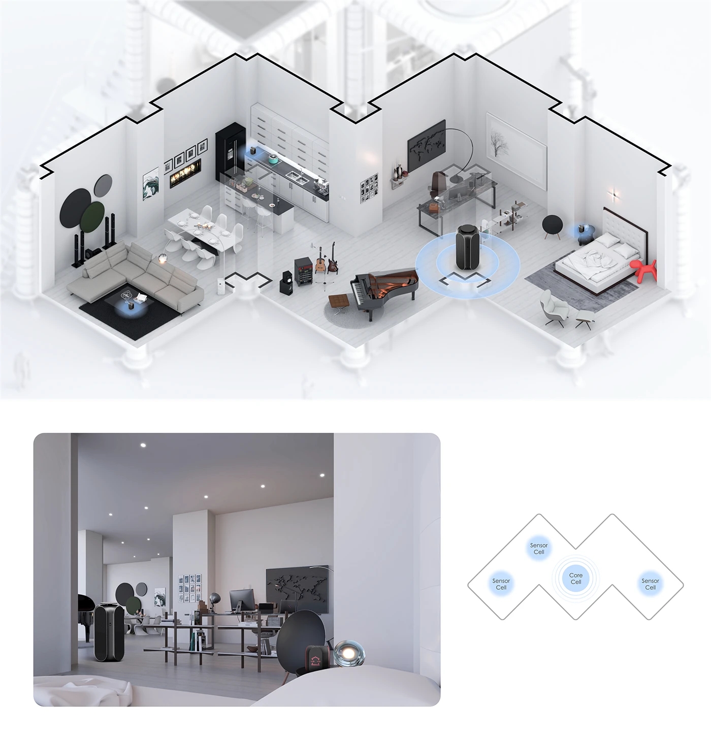 MYTH，New air purification system，Household Electric Appliances，product design，