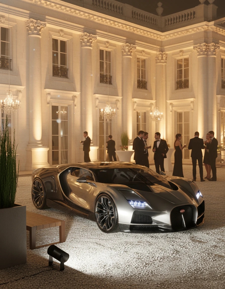 automobile，vehicle，Sports car，Bugatti Avallon，