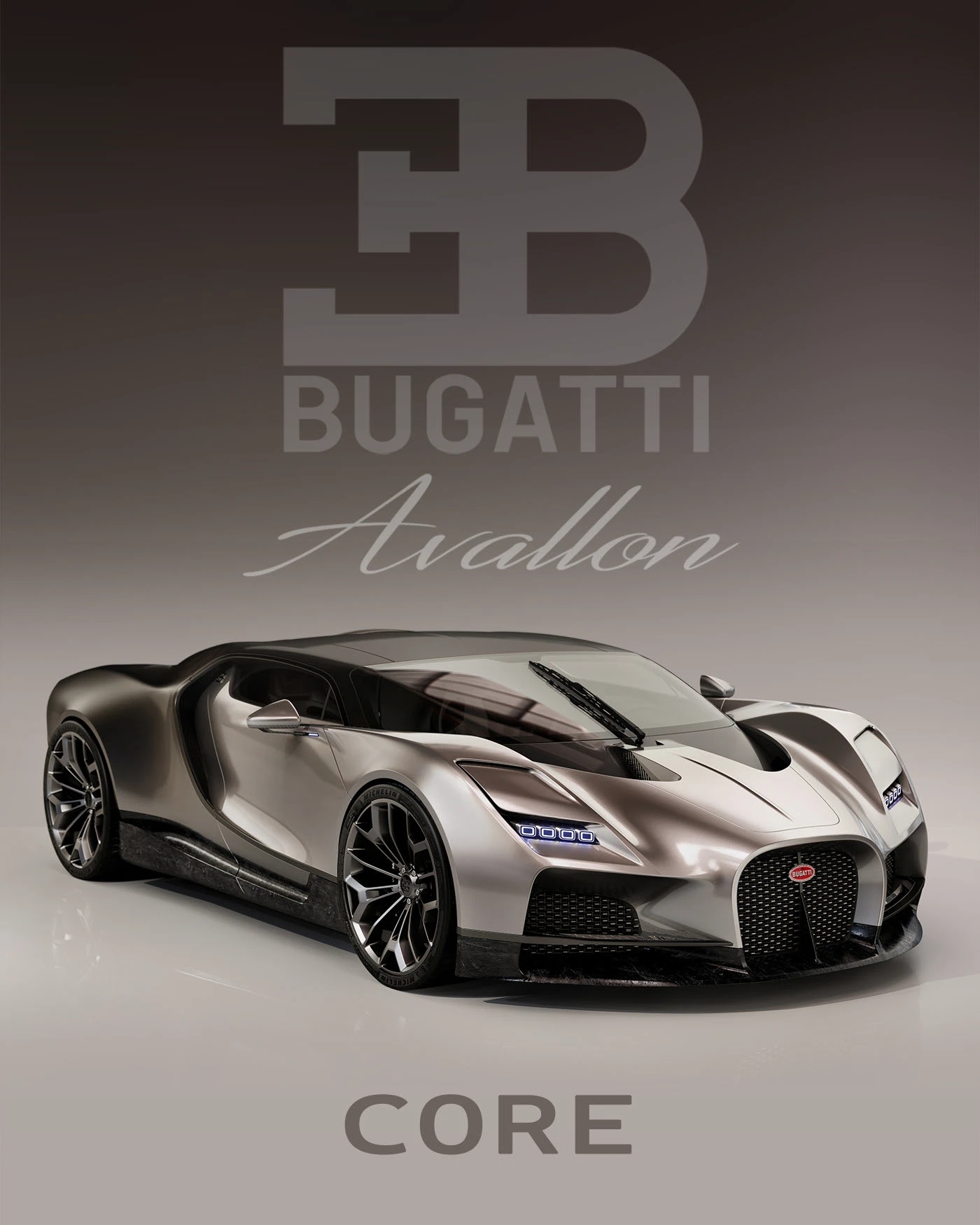 automobile，vehicle，Sports car，Bugatti Avallon，