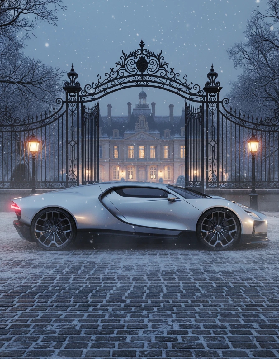 automobile，vehicle，Sports car，Bugatti Avallon，