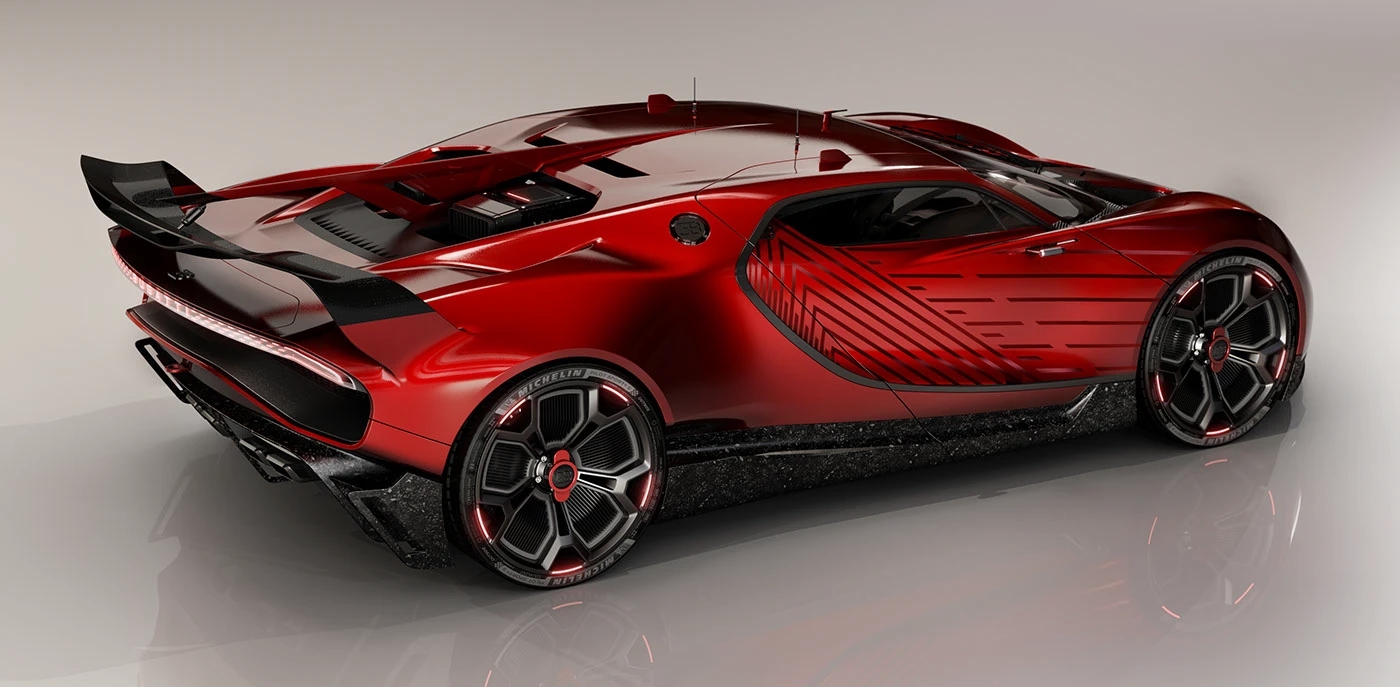 automobile，vehicle，Sports car，Bugatti Avallon，