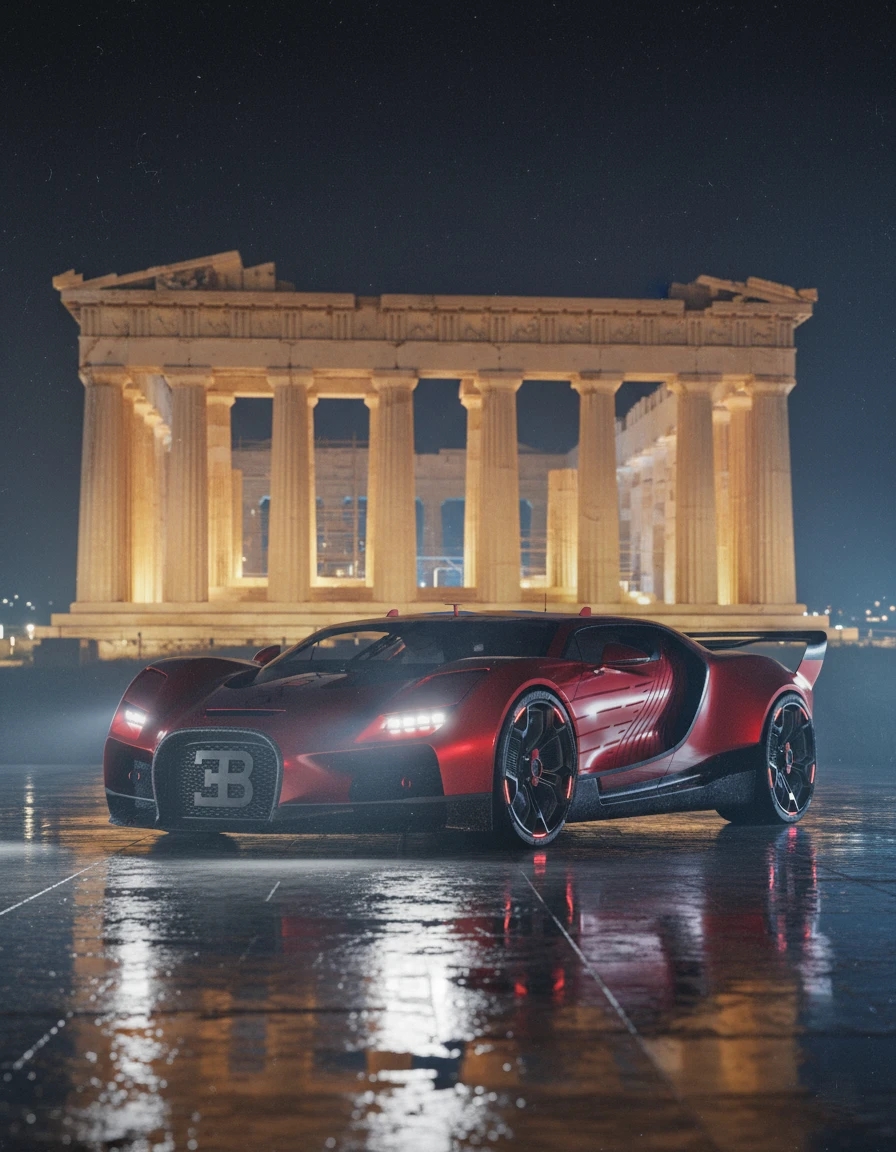 automobile，vehicle，Sports car，Bugatti Avallon，