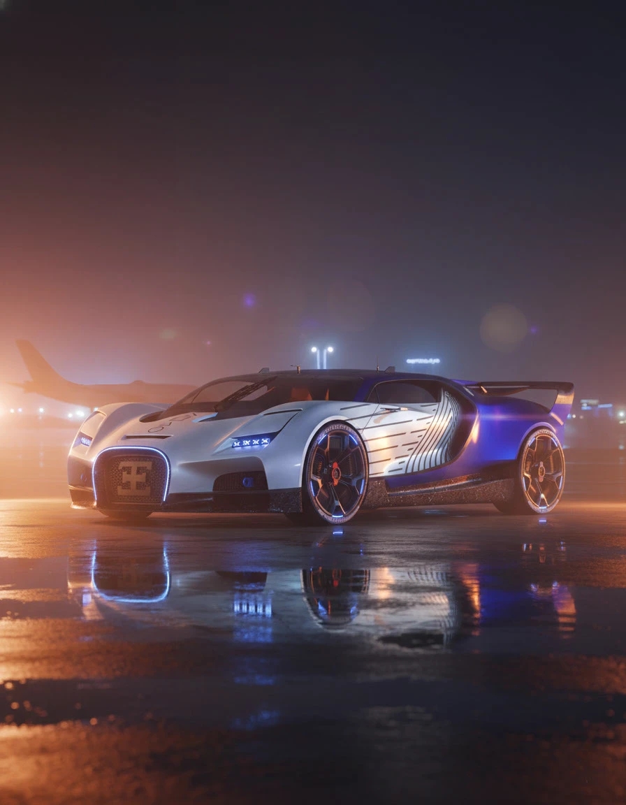 automobile，vehicle，Sports car，Bugatti Avallon，