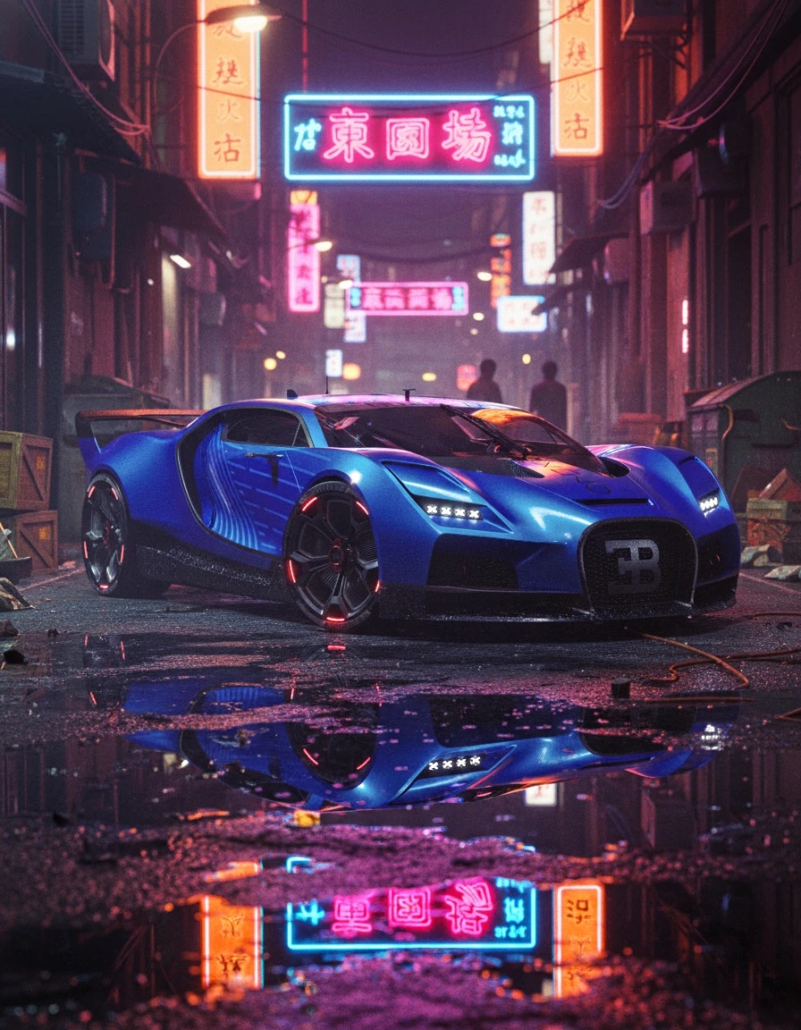 automobile，vehicle，Sports car，Bugatti Avallon，