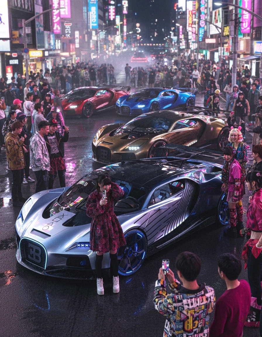 automobile，vehicle，Sports car，Bugatti Avallon，