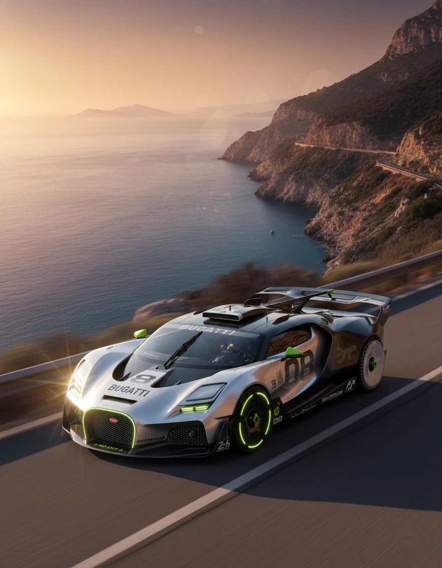 automobile，vehicle，Sports car，Bugatti Avallon，