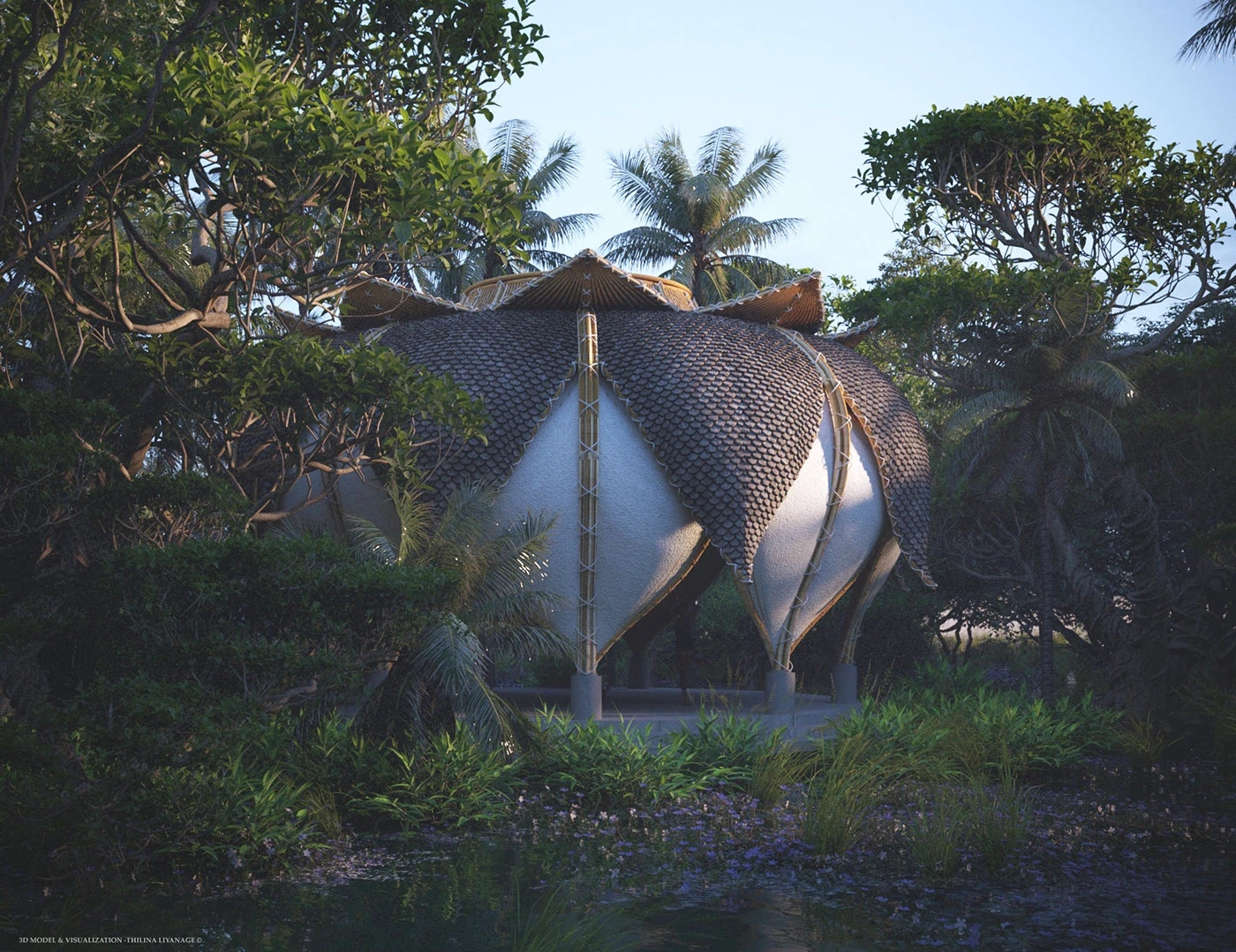 Architecture，environmental design，Yoga Studio，Yoga Pod，