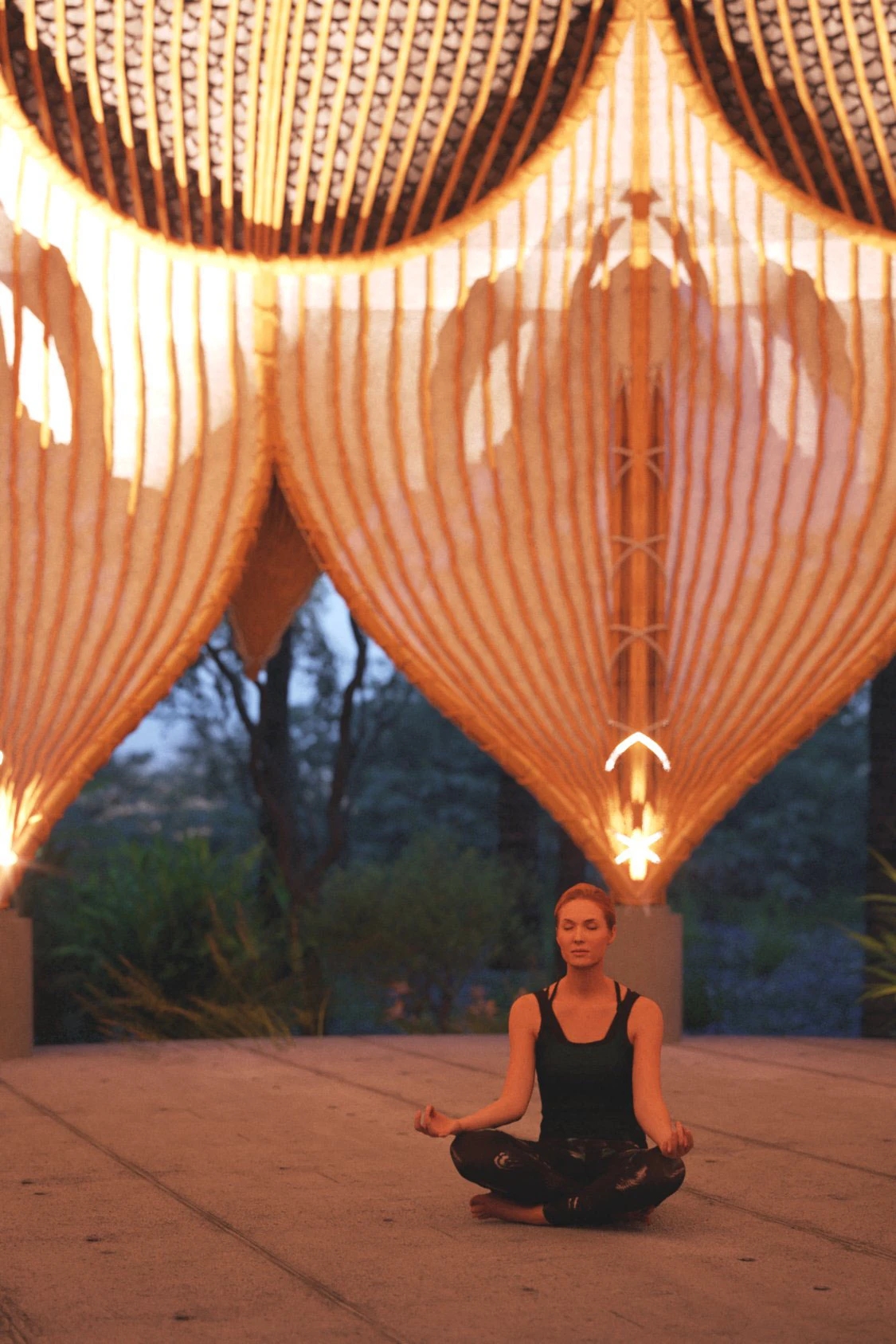 Architecture，environmental design，Yoga Studio，Yoga Pod，