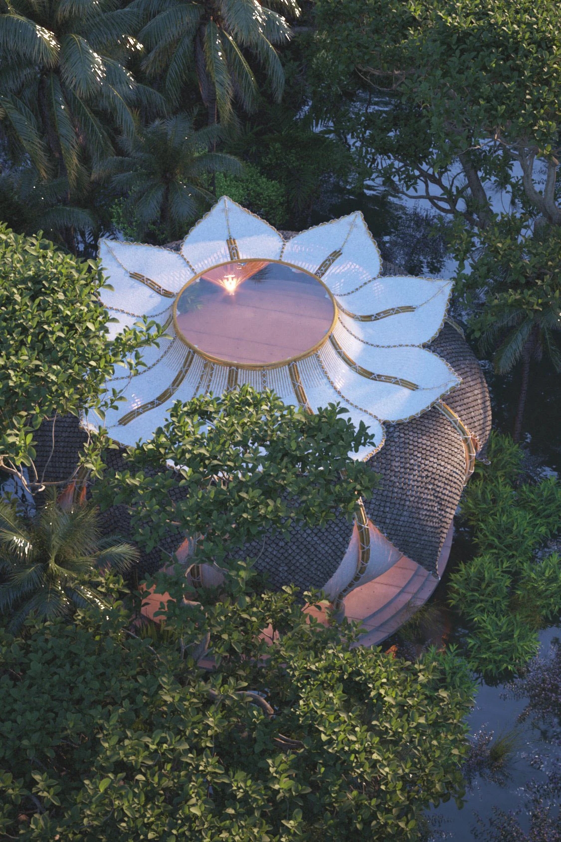 Architecture，environmental design，Yoga Studio，Yoga Pod，