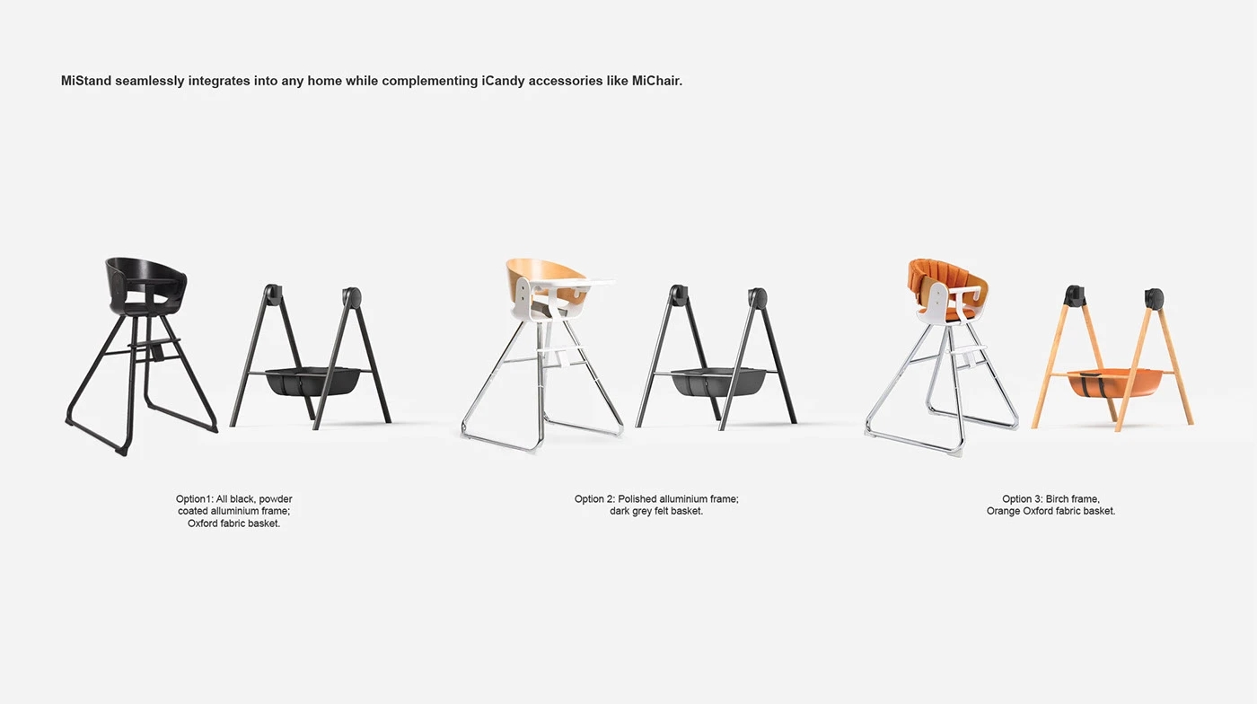 iCandy MiStand，Sleeping Basket，Baby Care，continuity，Seasonal Change，