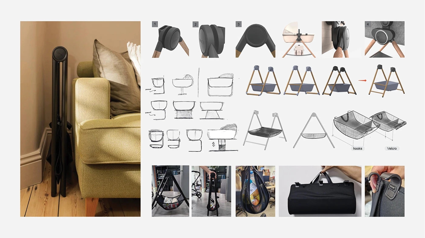 iCandy MiStand，Sleeping Basket，Baby Care，continuity，Seasonal Change，