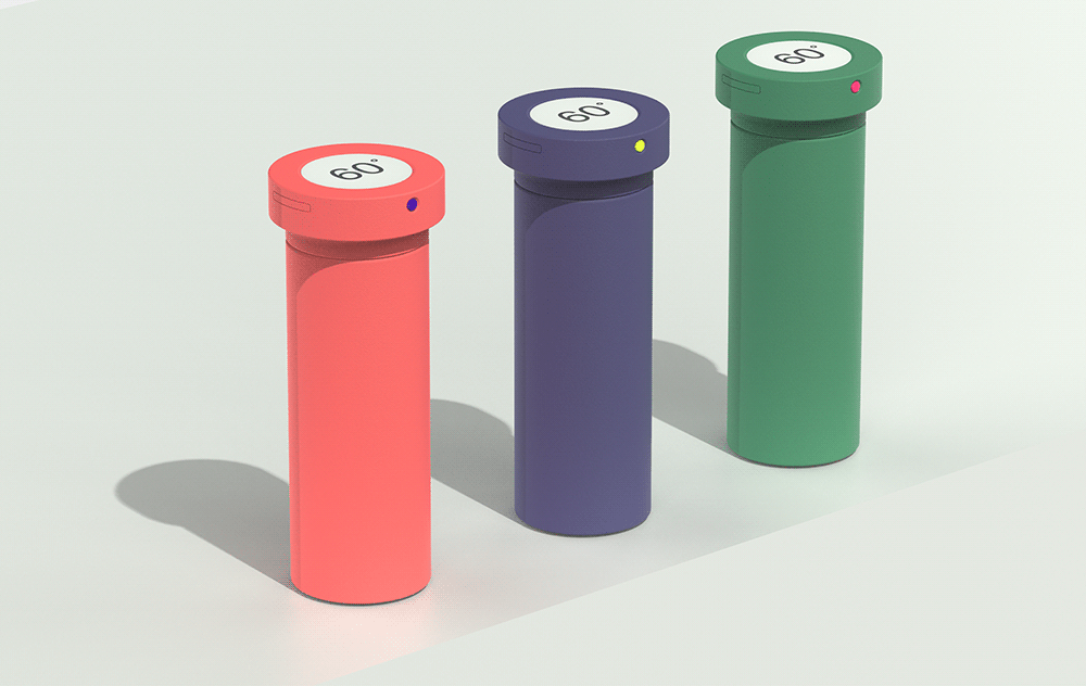 THERMO ° Smart Cup，Long battery life，vacuum cup，Minimalist design ，Electronic ink screen，