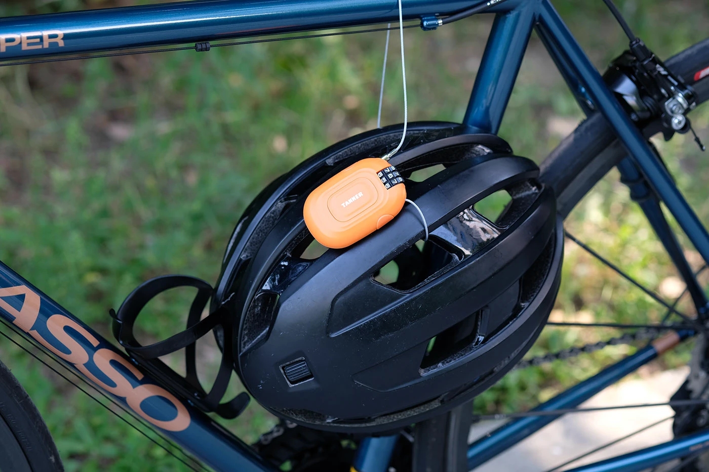 Tanner Wired Lock，Portable cable lock，Ripple texture，The Color Family，