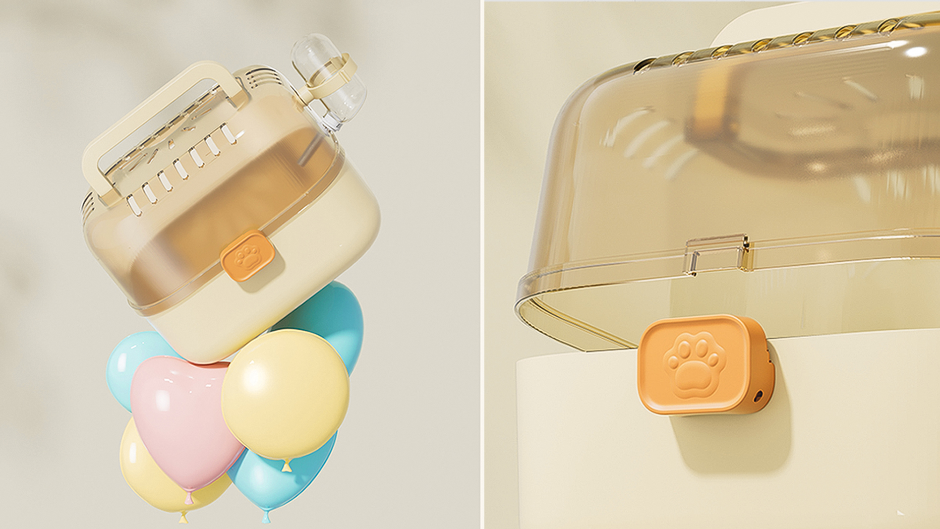 Hamster cage design，Pet products design，product design，industrial design，Structural design，Appearance design，Product rendering，Small pet product design，