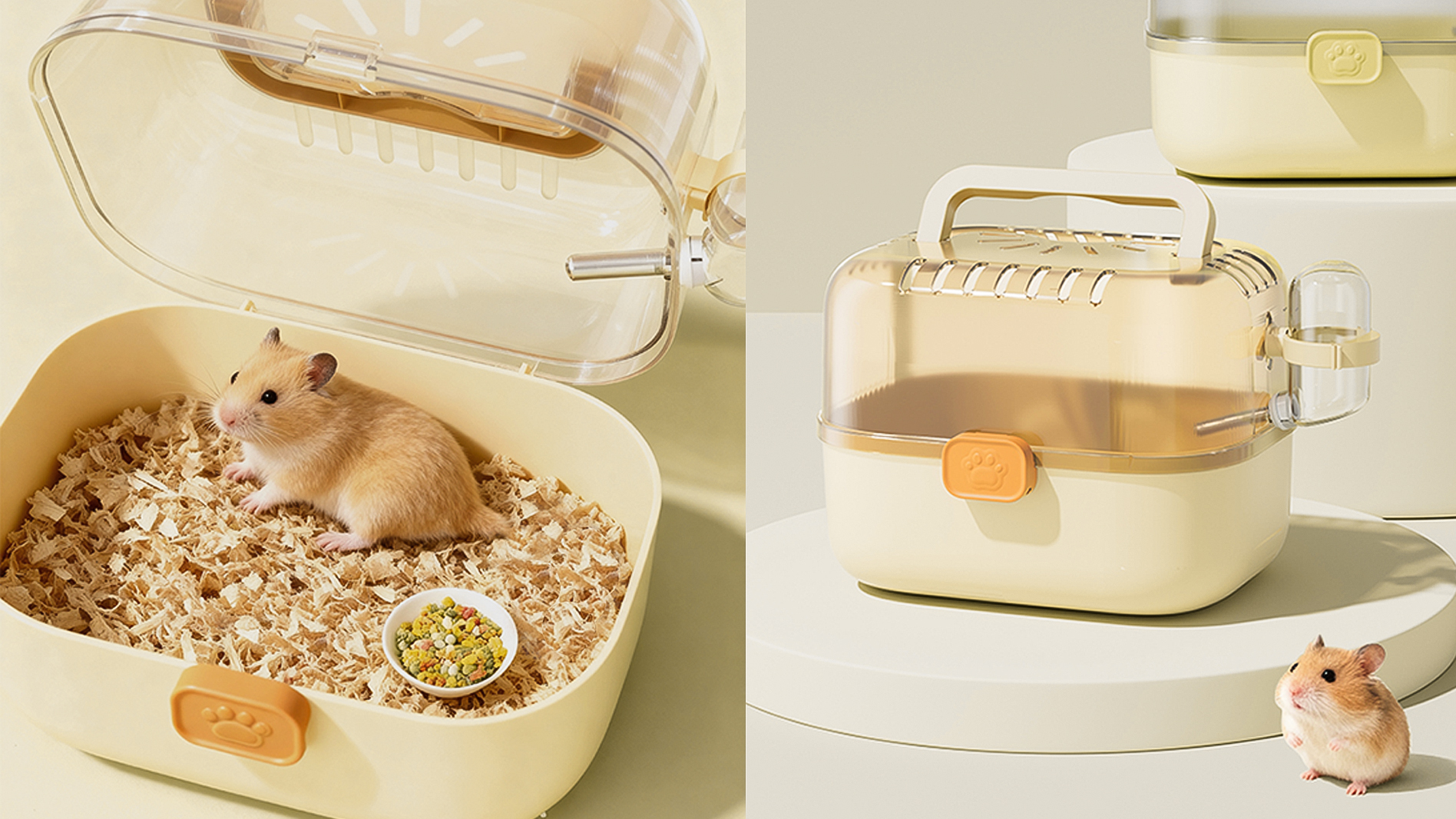 Hamster cage design，Pet products design，product design，industrial design，Structural design，Appearance design，Product rendering，Small pet product design，