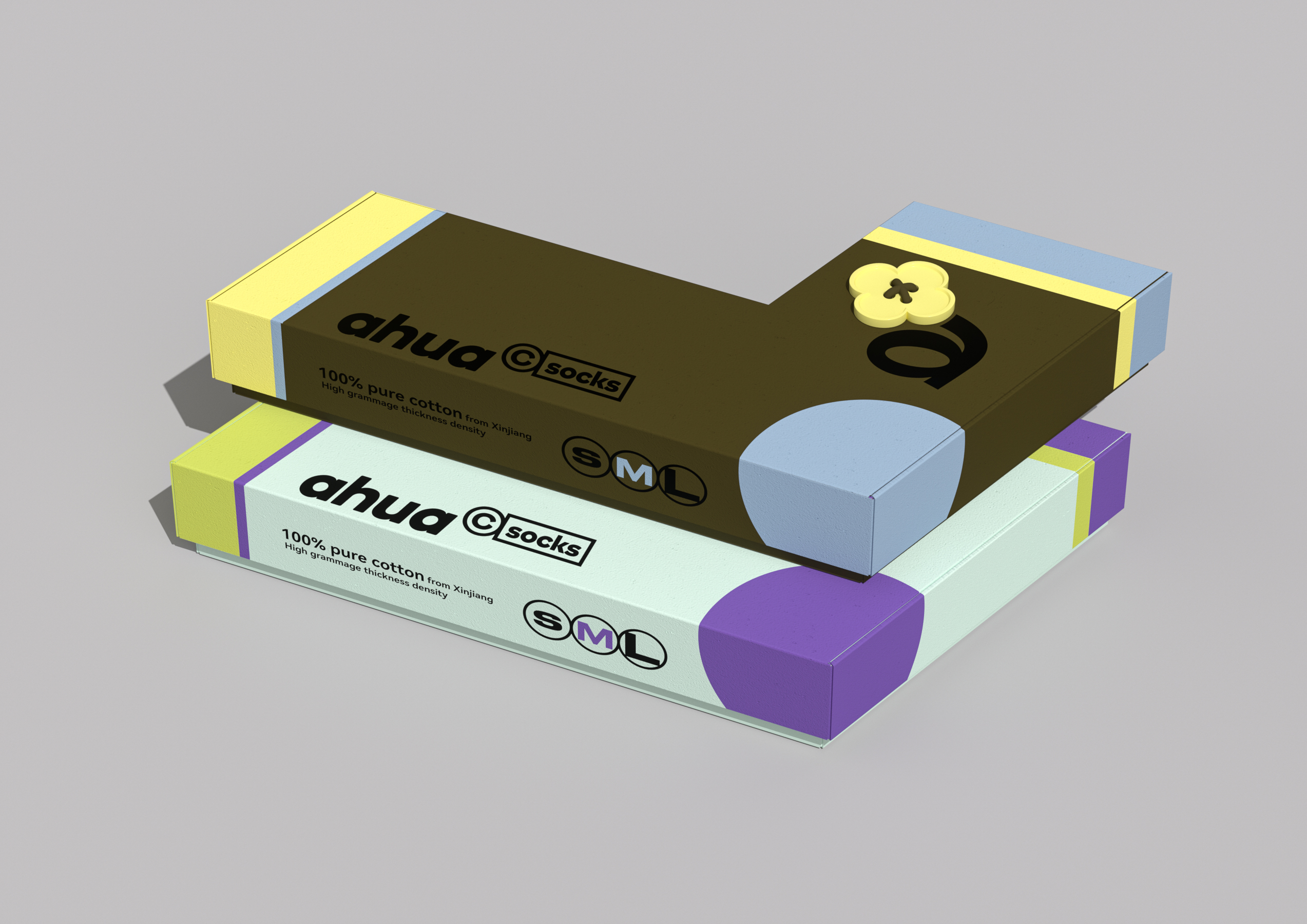 packing design，Logo design，product design，Brand design，VI design，brand image，Logo design，Socks packaging，