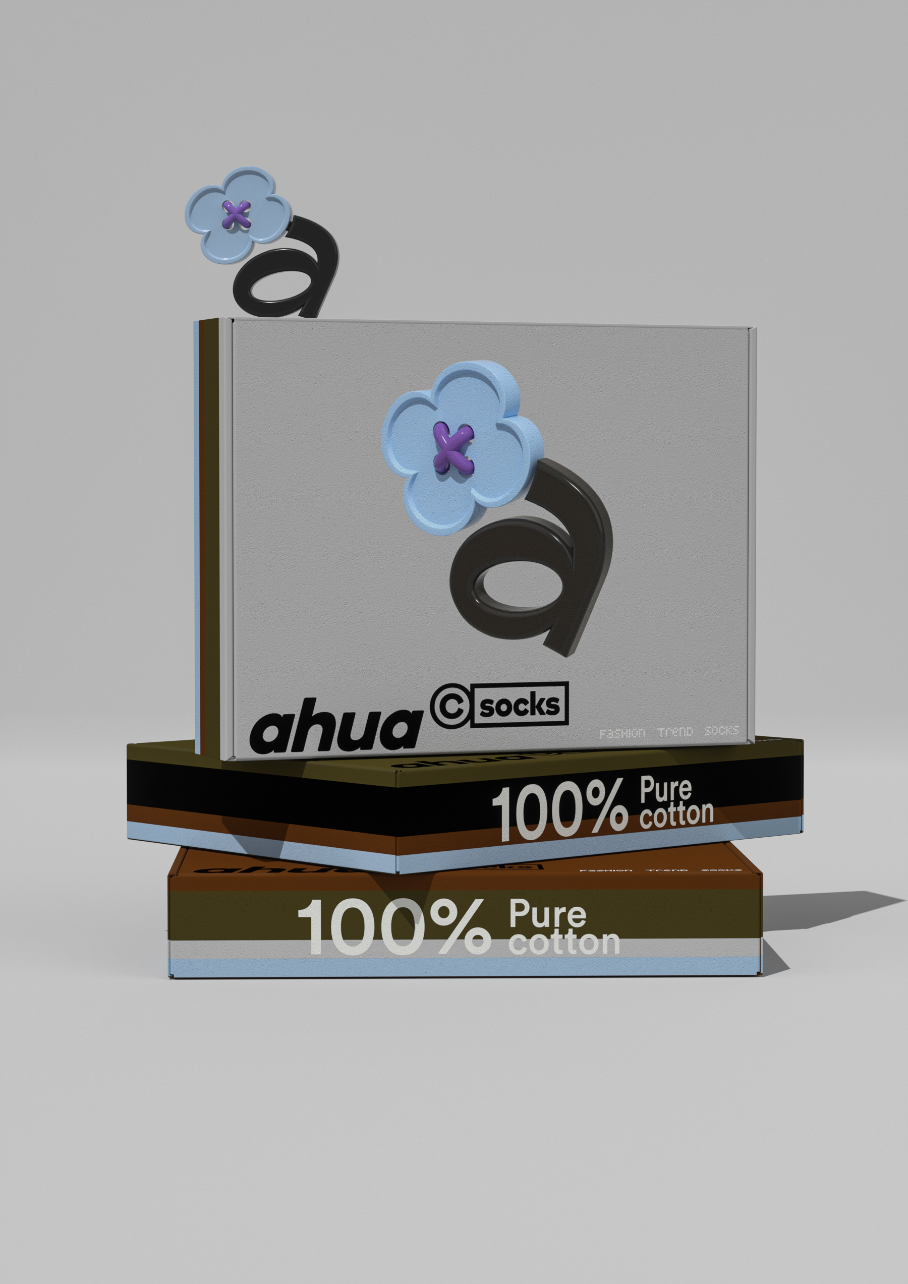 packing design，Logo design，product design，Brand design，VI design，brand image，Logo design，Socks packaging，