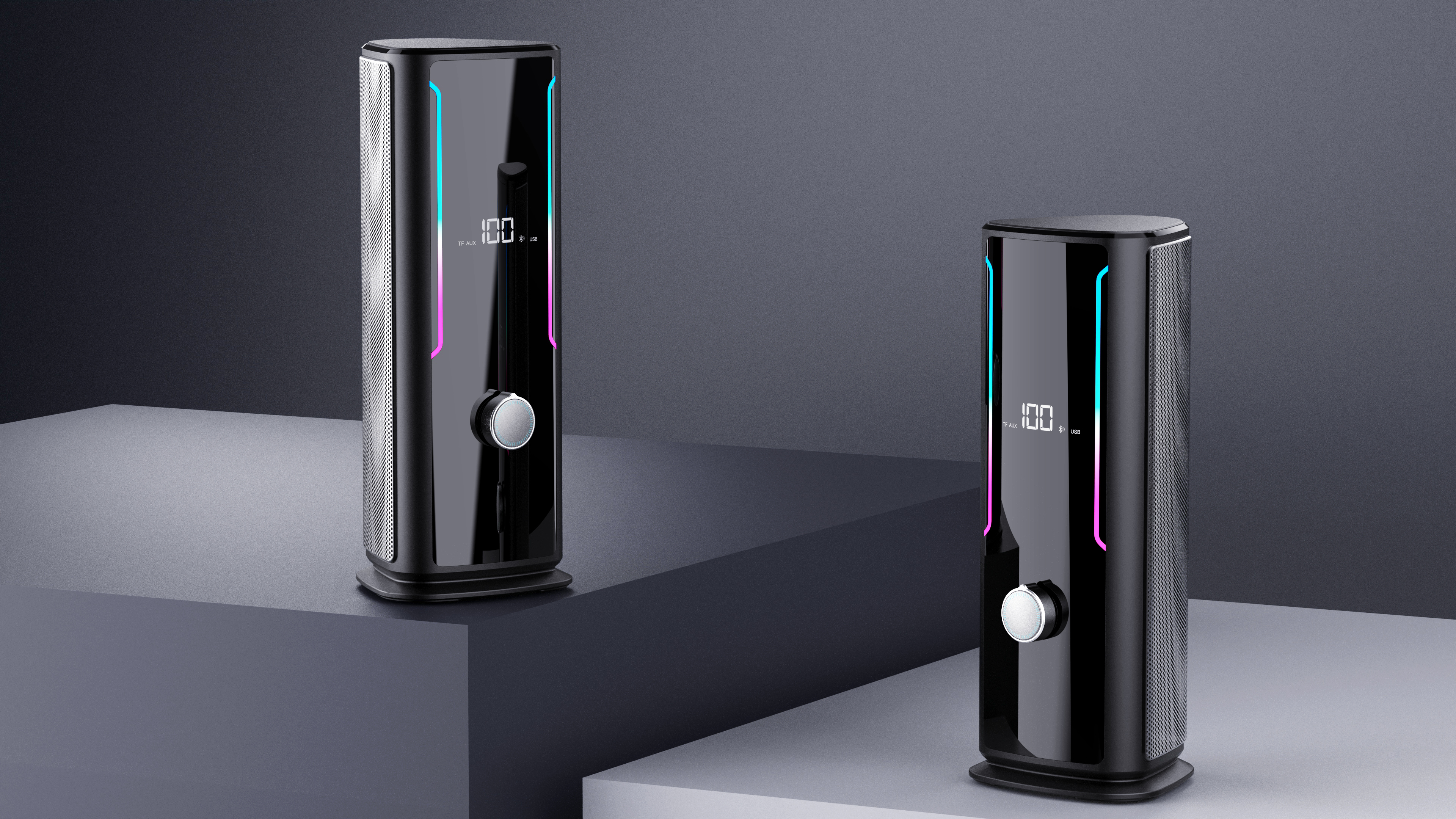 Speaker design, computer peripherals, digital intelligence，