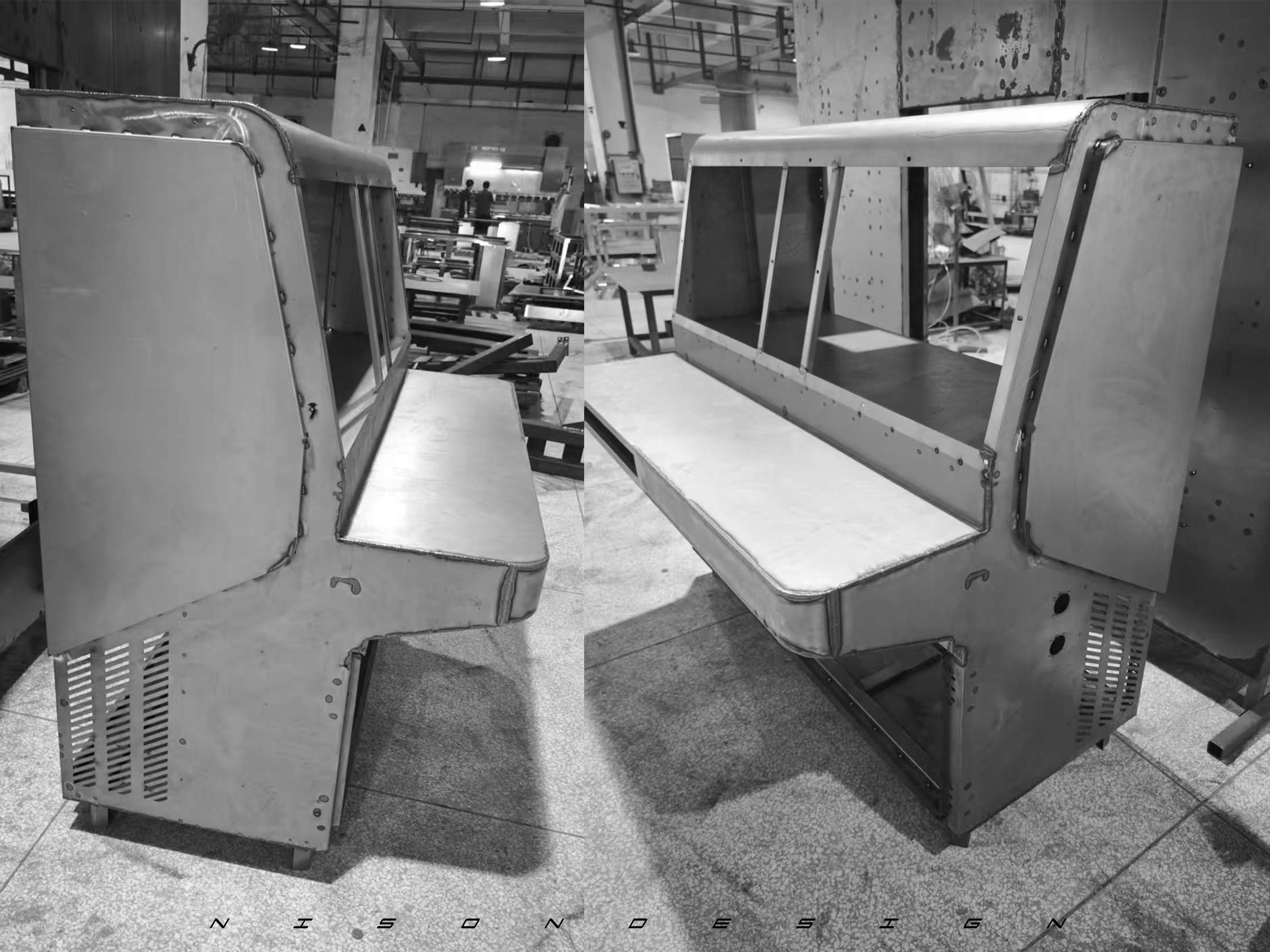 industrial design，Sheet metal design，Hydraulic test bench，