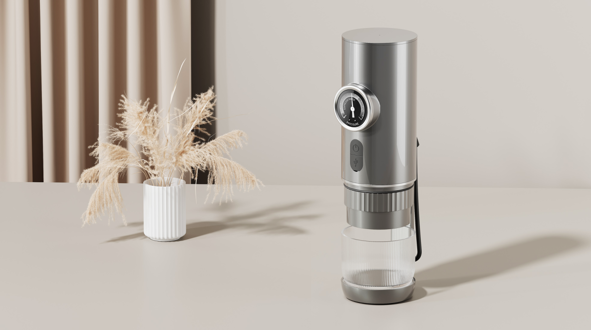 Portable coffee machine，industrial design，Structural design，home aesthetics，Boutique Coffee，Smart small household appliances，Ritual sense of life，