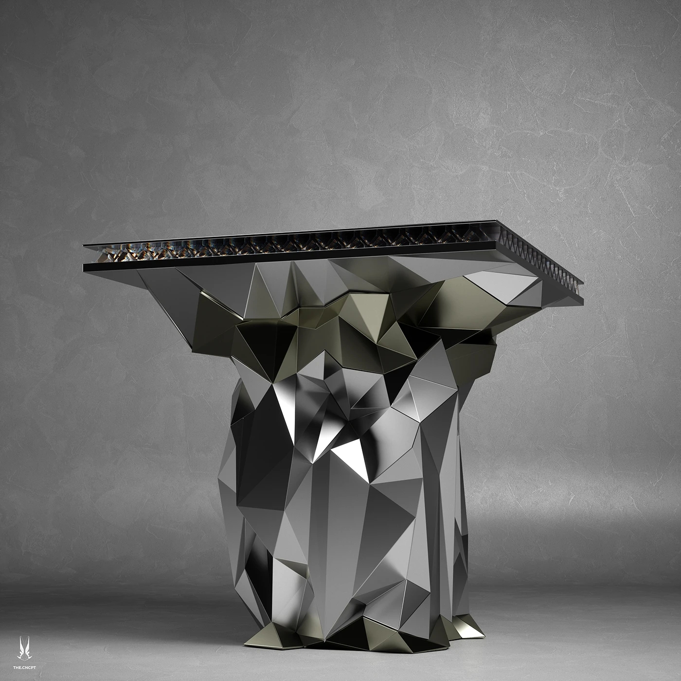 Marble countertop，Coffee table，Luxury and elegant，Limited Design，LE MYTH ALPHA LARGE，