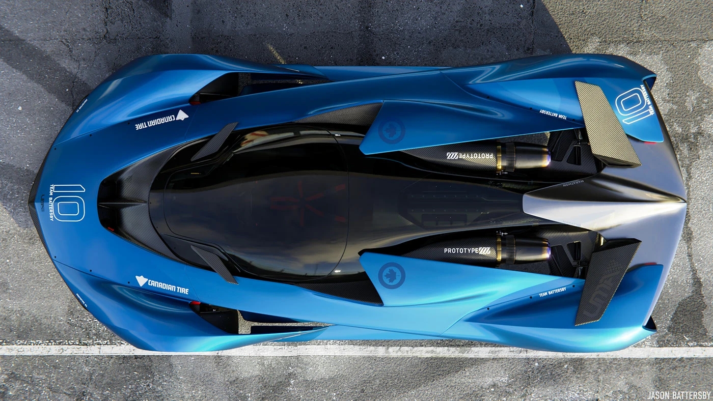 BATT GT，Avro Arrow，aerodynamics，carbon suspension diffuser，innovate，