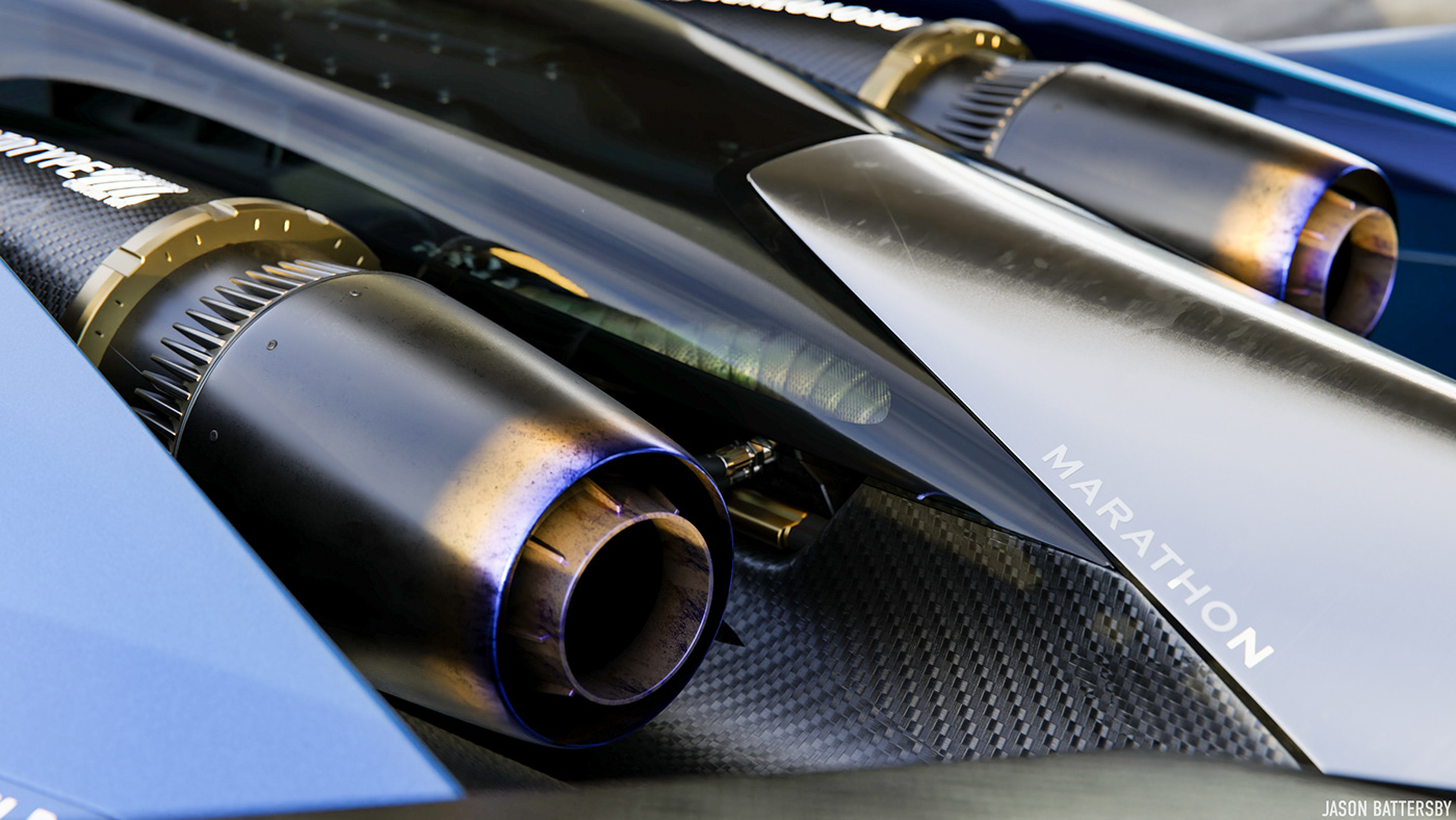 BATT GT，Avro Arrow，aerodynamics，carbon suspension diffuser，innovate，