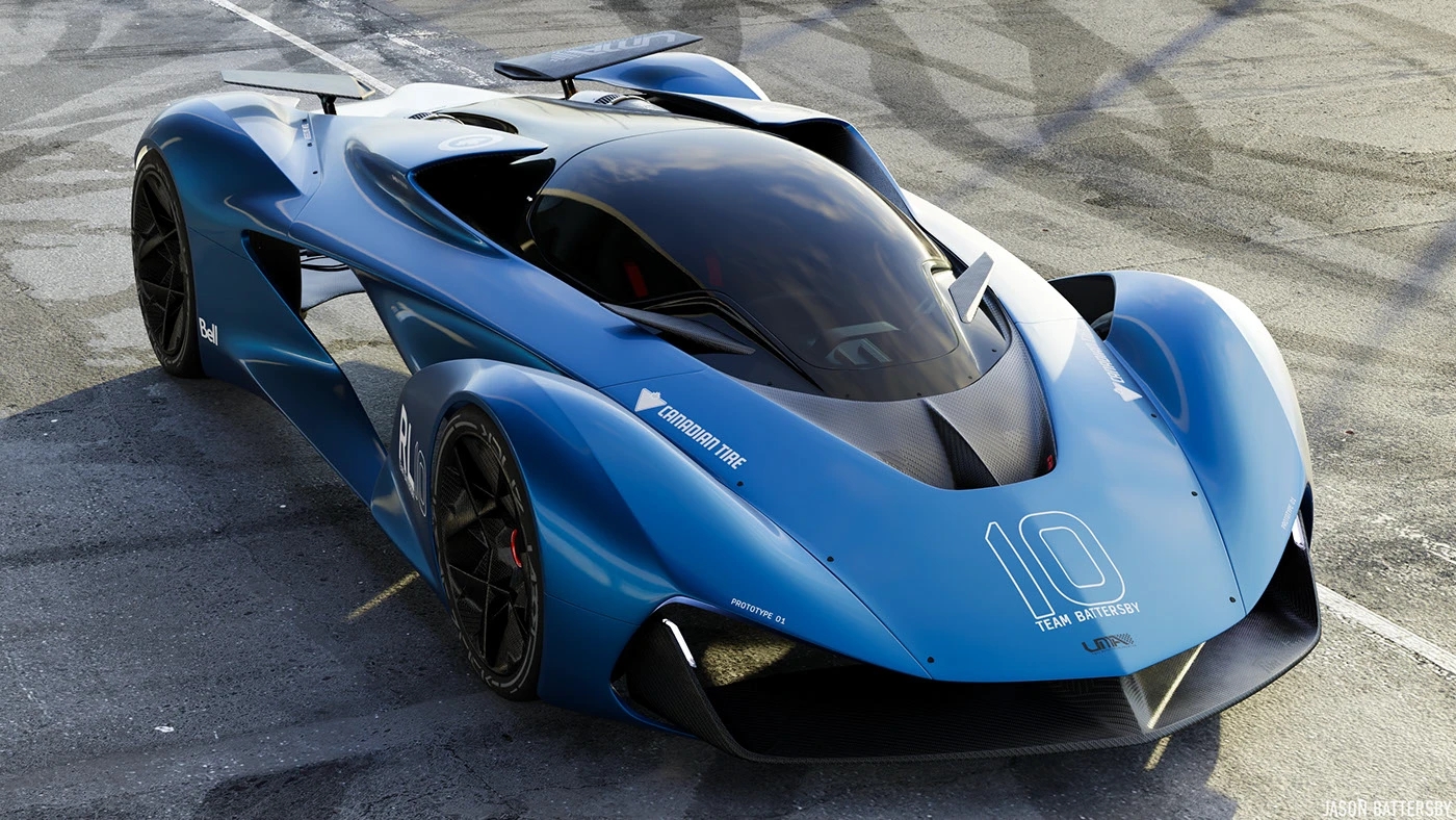 BATT GT，Avro Arrow，aerodynamics，carbon suspension diffuser，innovate，