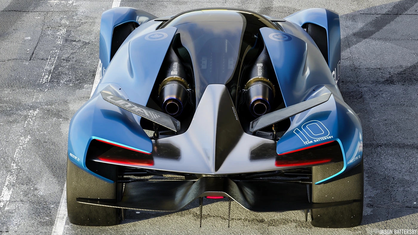 BATT GT，Avro Arrow，aerodynamics，carbon suspension diffuser，innovate，