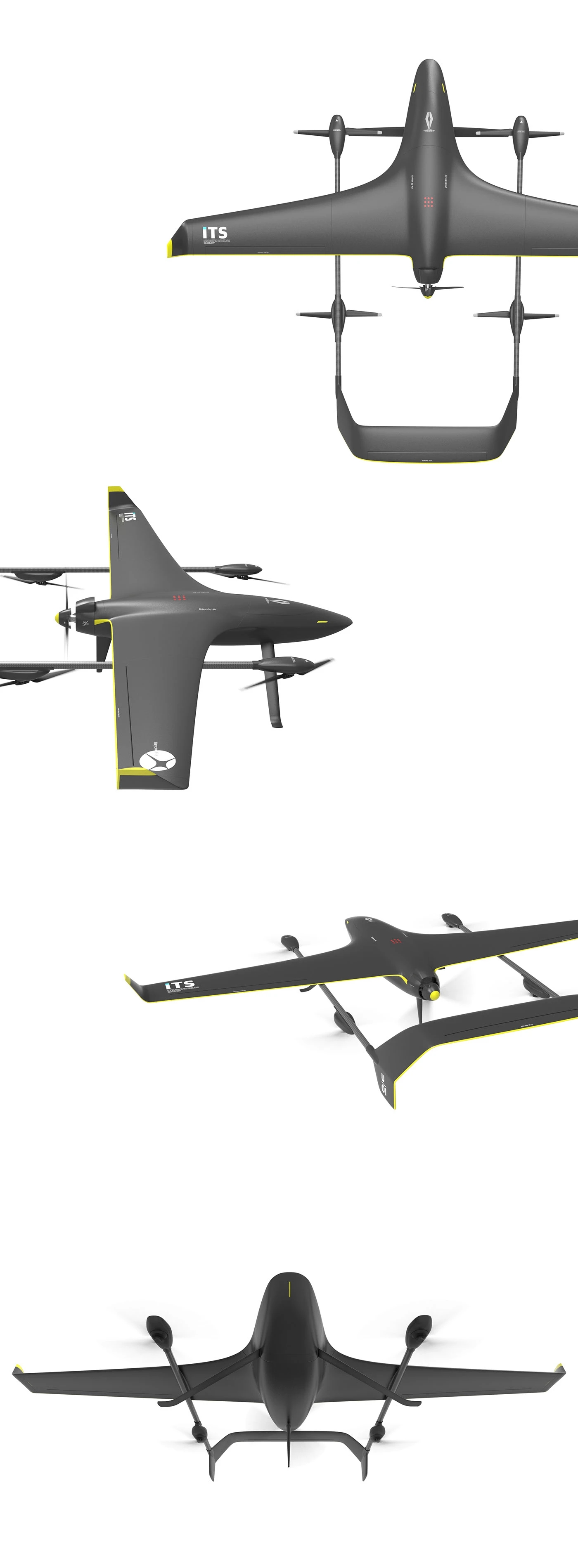 U-01 VTOL，aerodynamic curve，Drive technology，wing-body fusion，