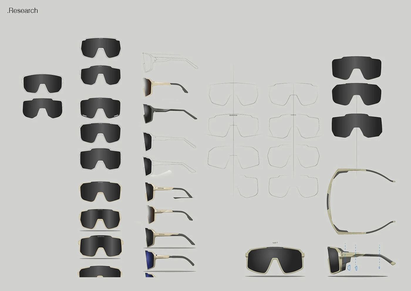 Sports glasses，outdoor limit，Visual experience，Performance Aesthetics，DECATHLON MH 900，